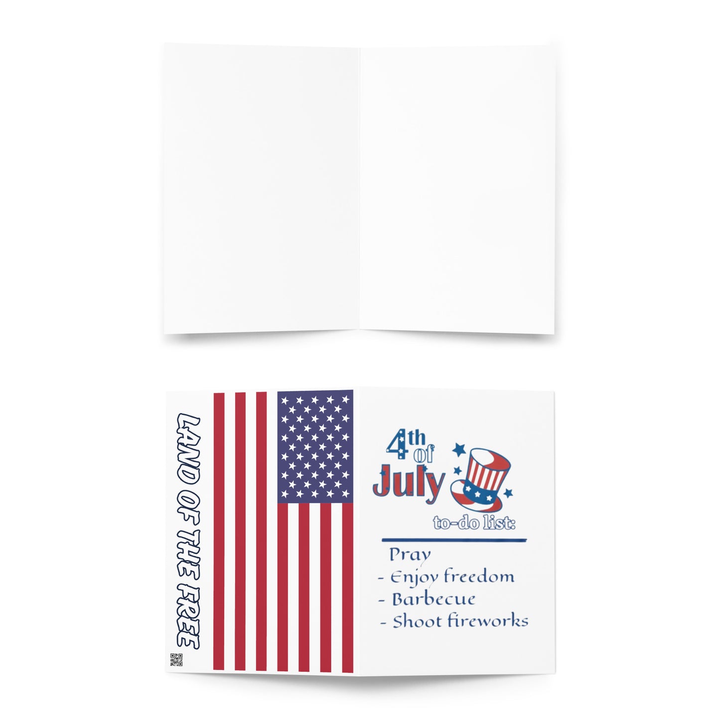 Patriotic Greeting Card