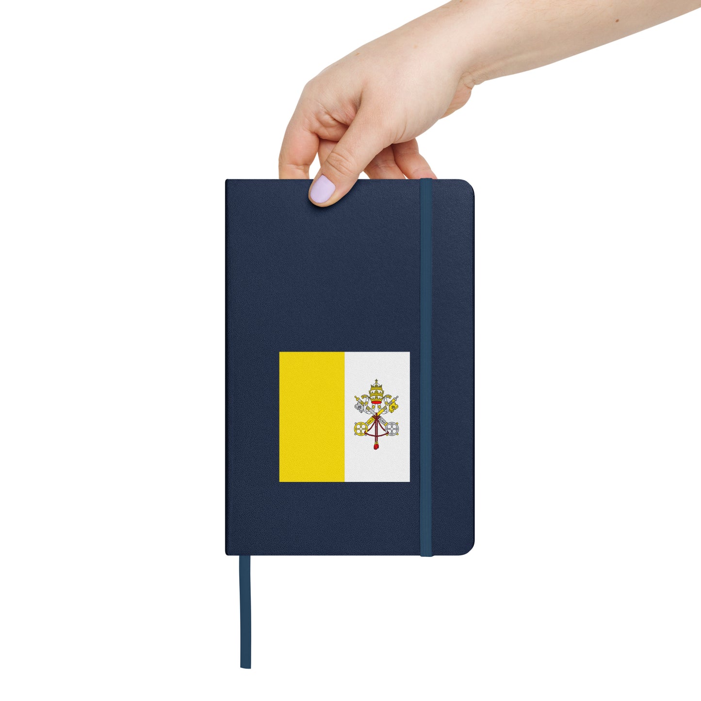 Catholic Flag Hardcover Journal