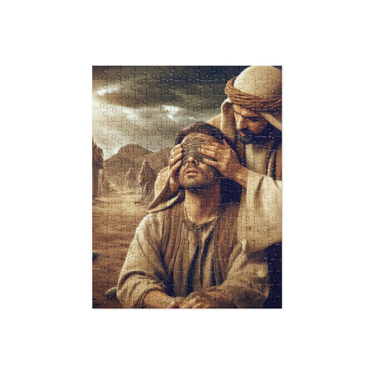 Healing the Man Born Blind Puzzle