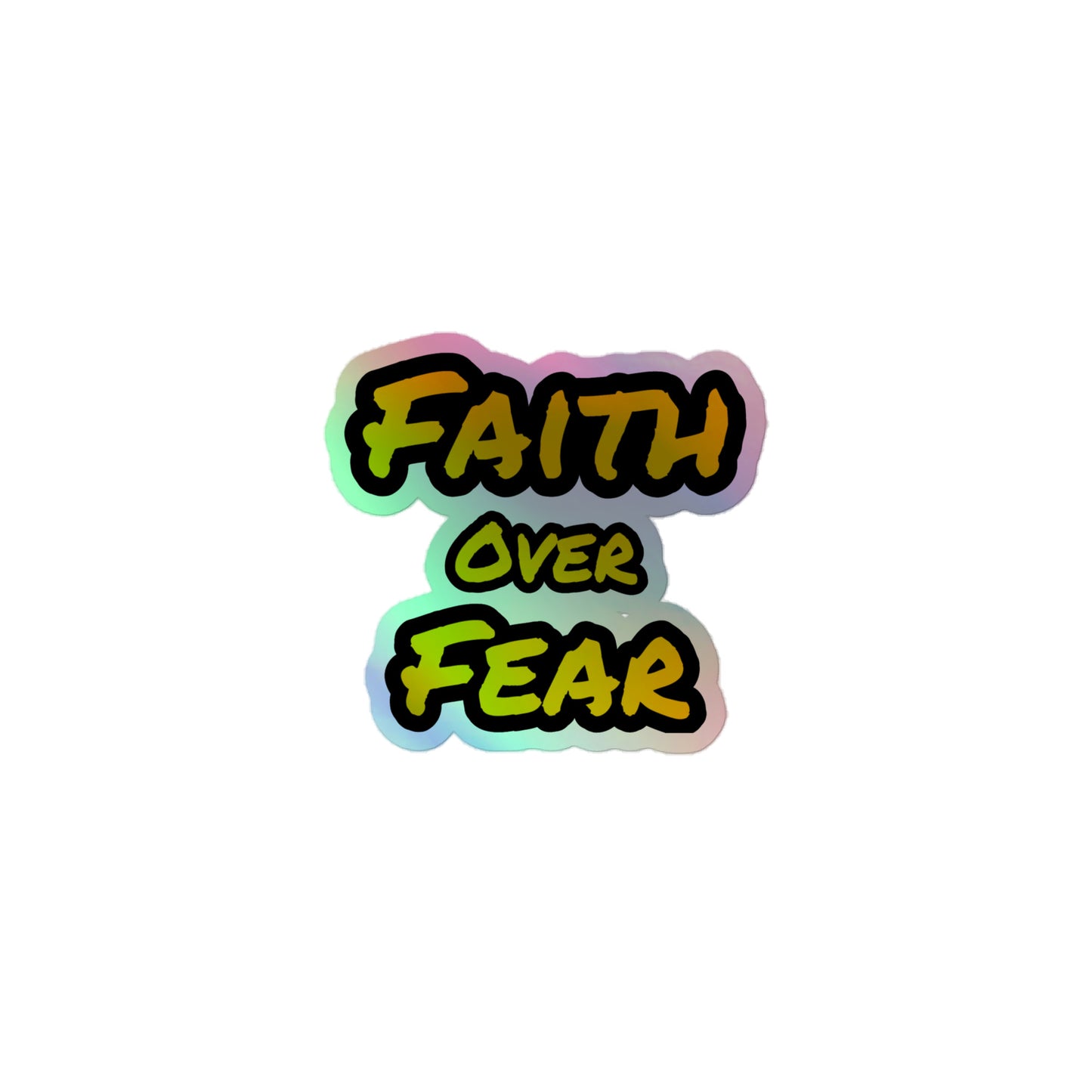 HolographicFaith stickers