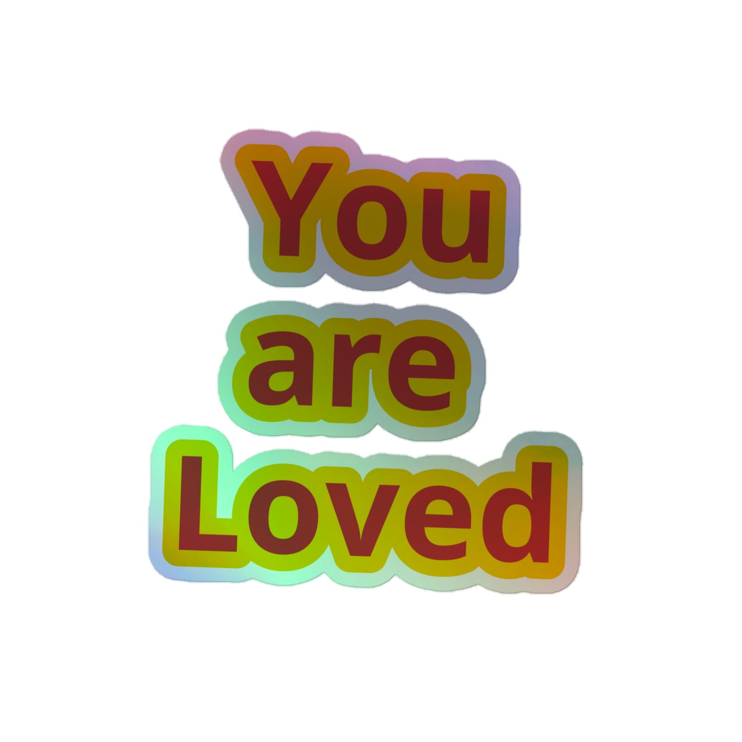 HolographicLove stickers