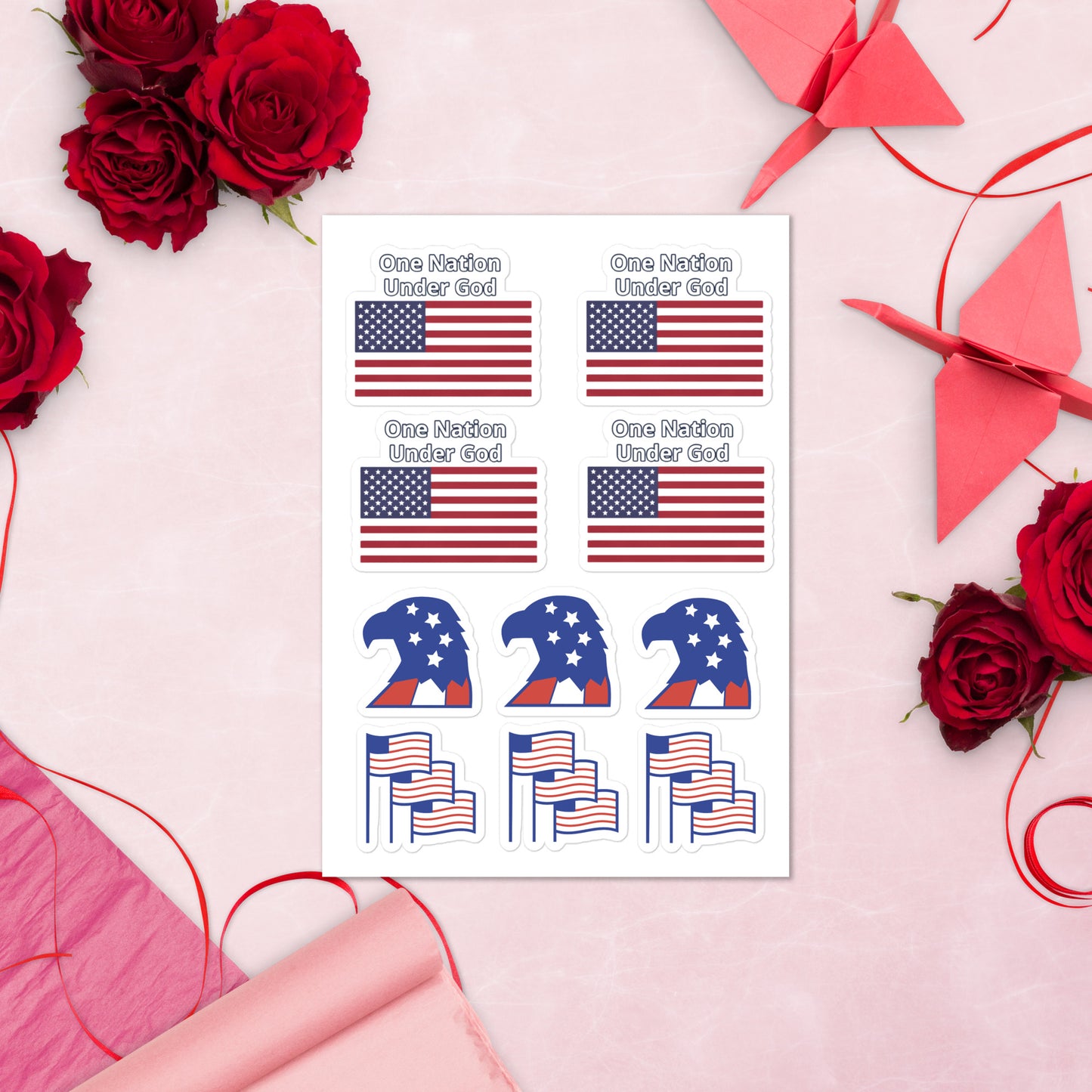 Patriotic Sticker Sheet