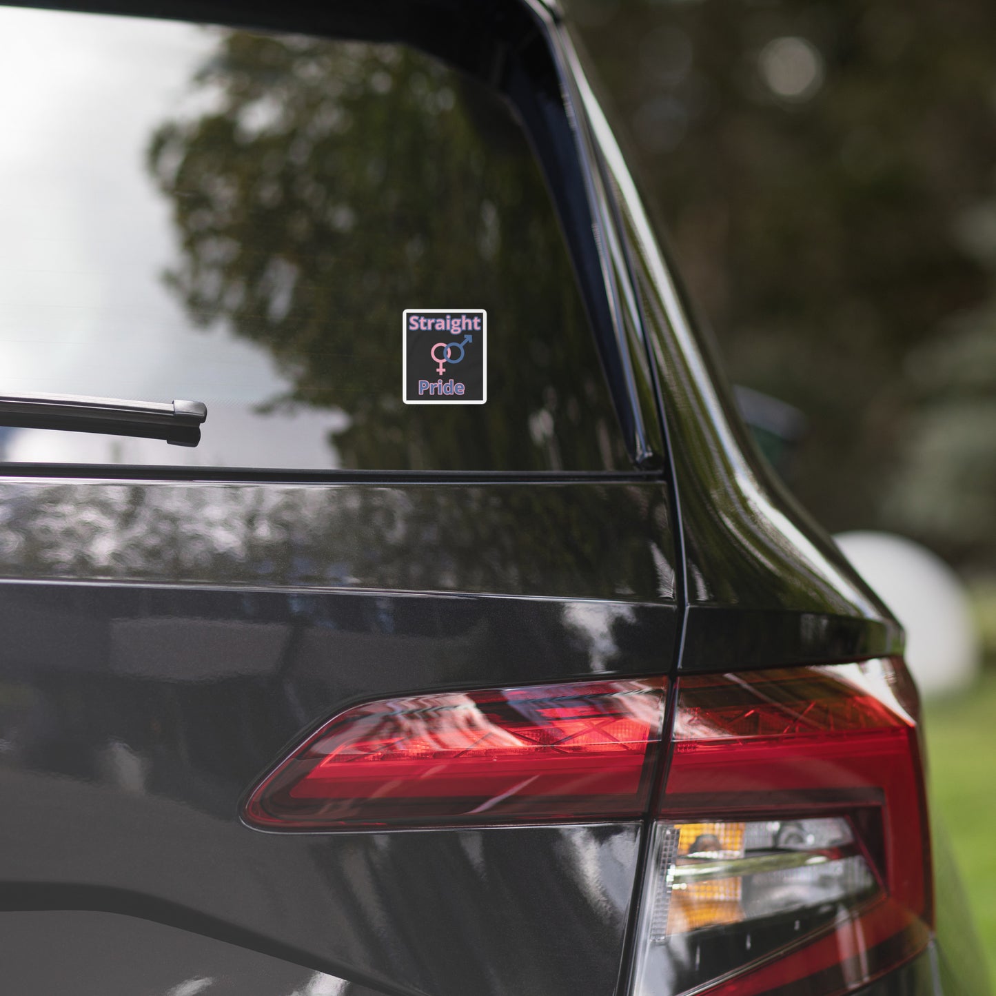 Straight Pride Stickers