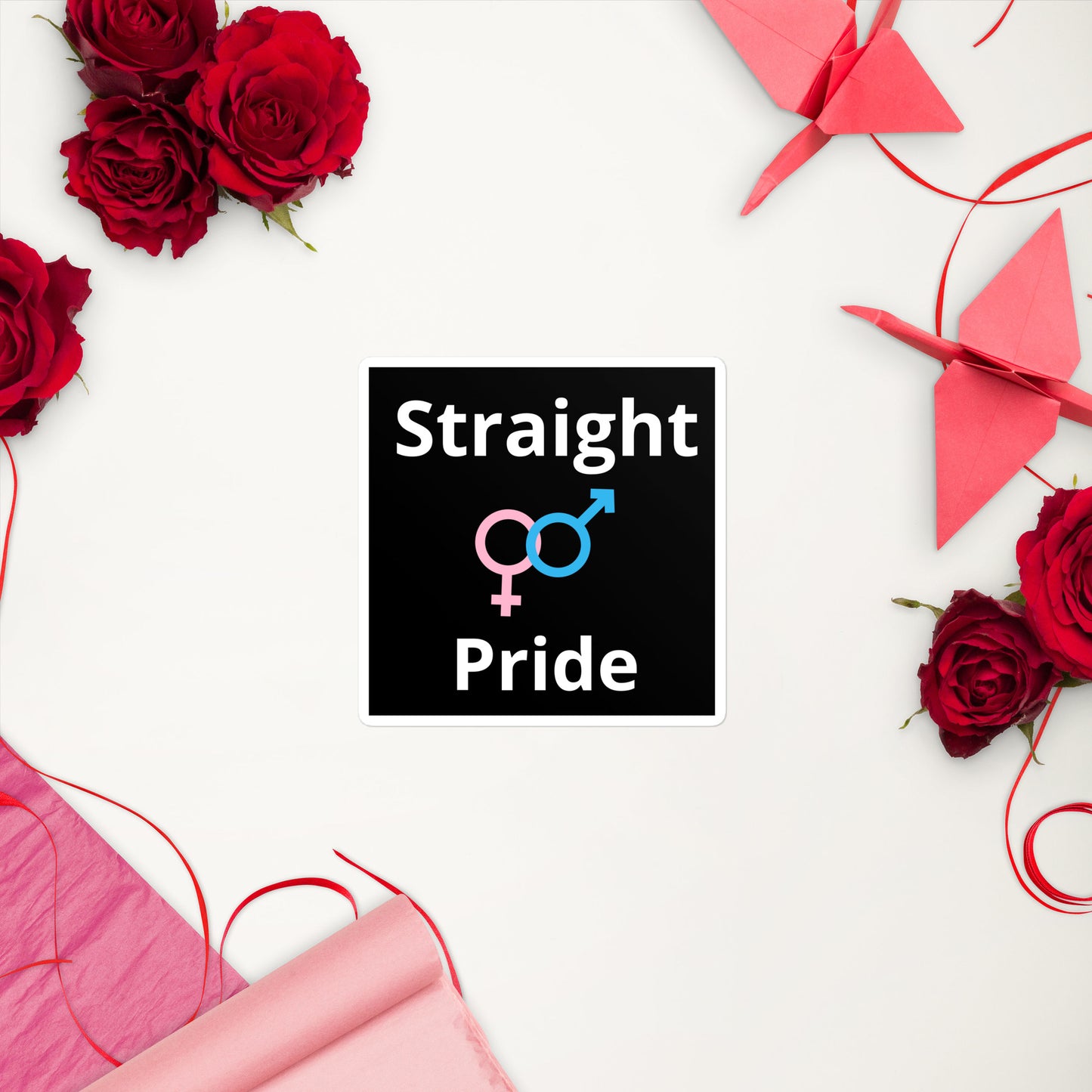 Straight Pride Sticker