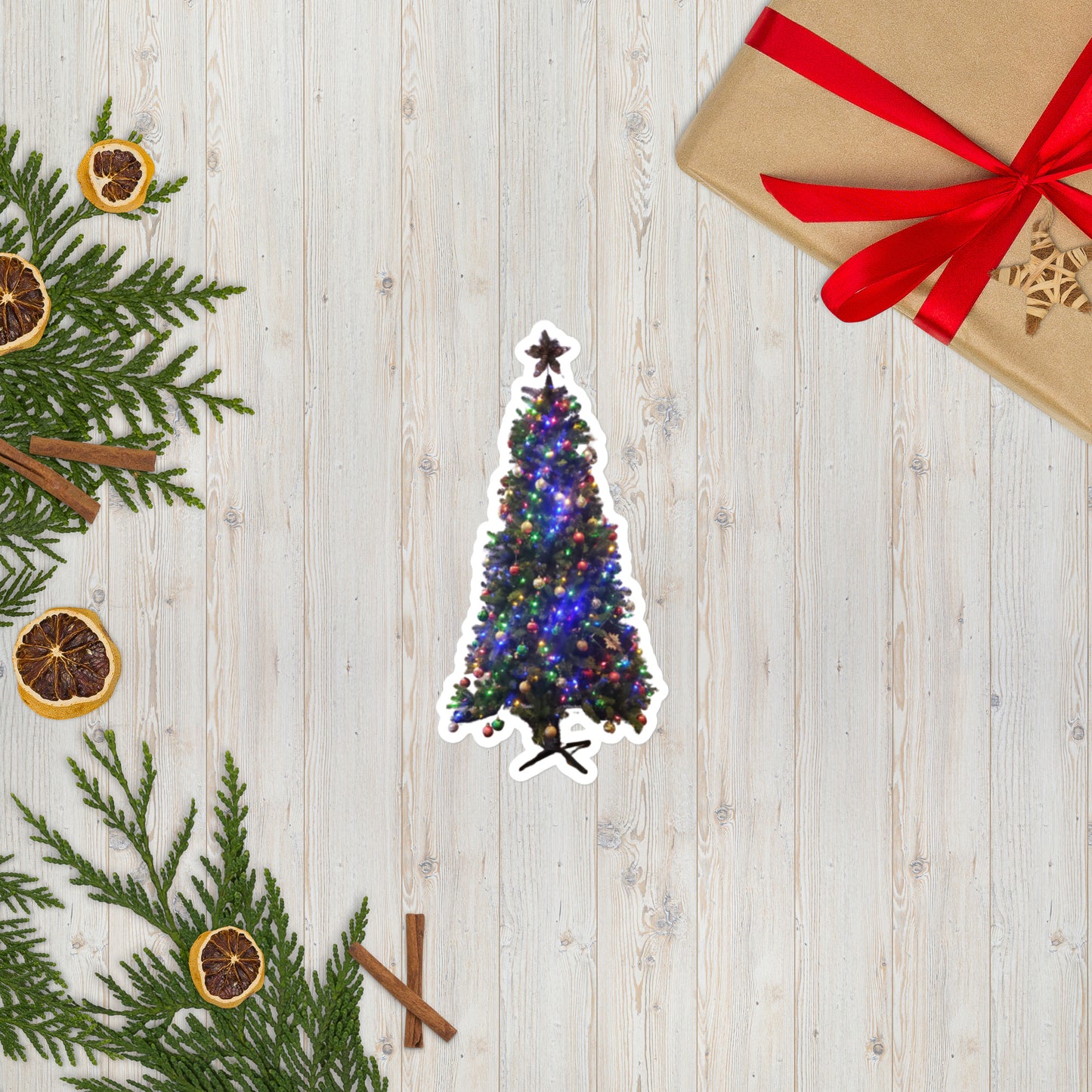 Christmas Tree Sticker