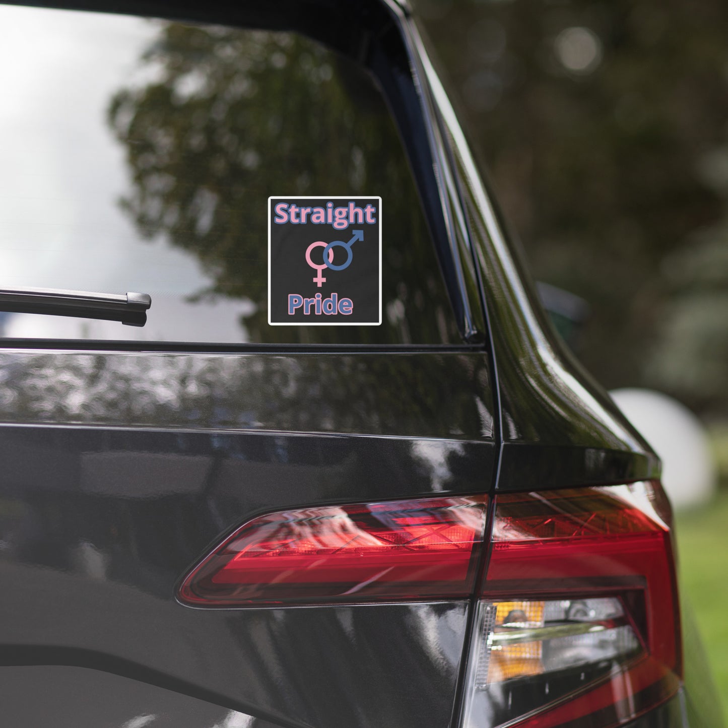 Straight Pride Stickers