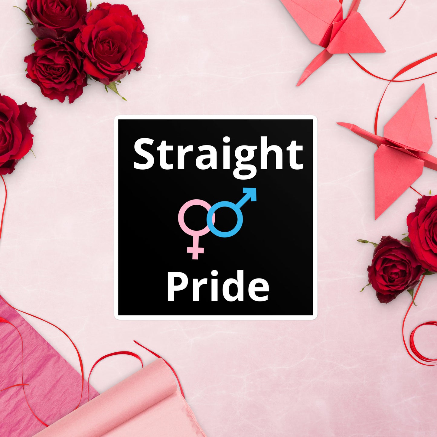 Straight Pride Sticker