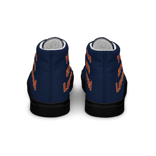 Men’s High Top Canvas Faith Shoes