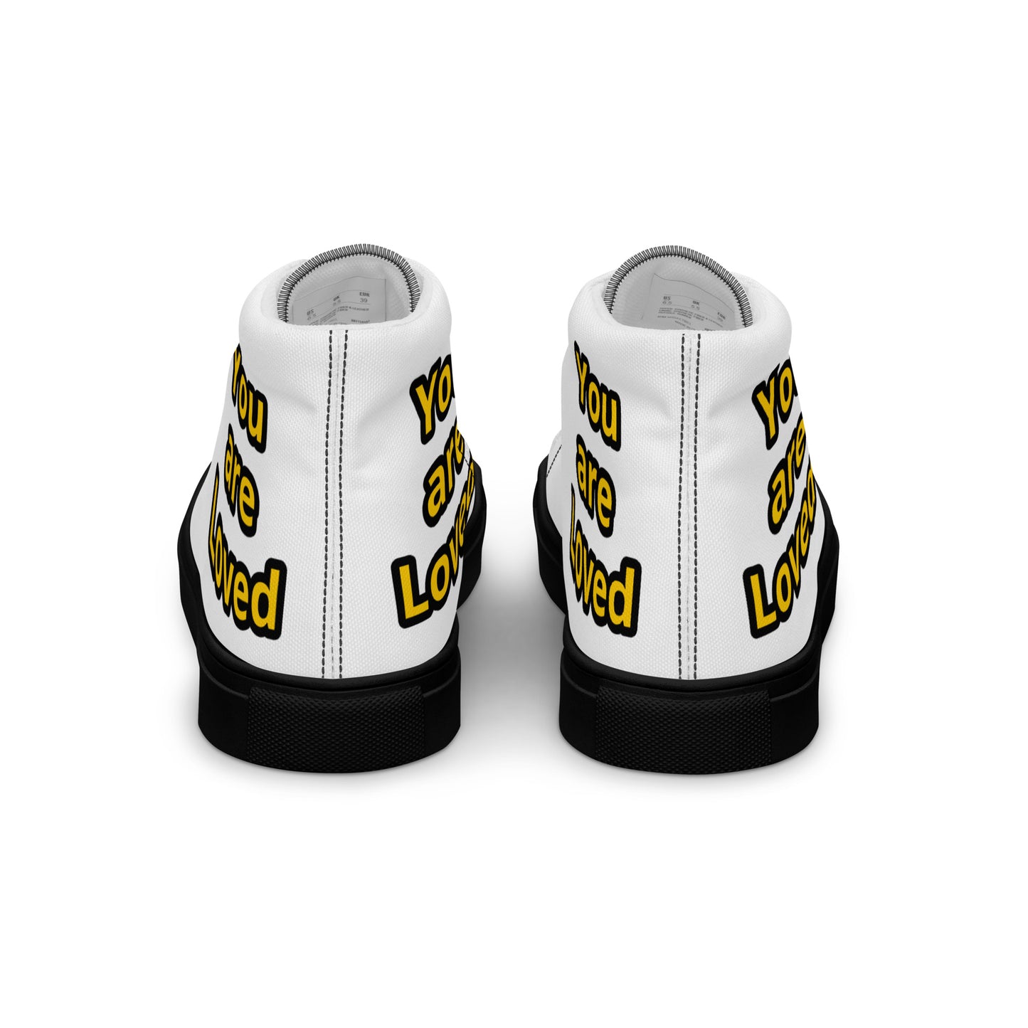 Men’s High Top Canvas Faith Shoes