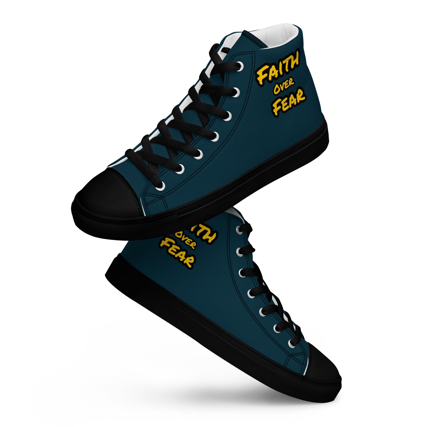 Men’s High Top Canvas Faith Shoes