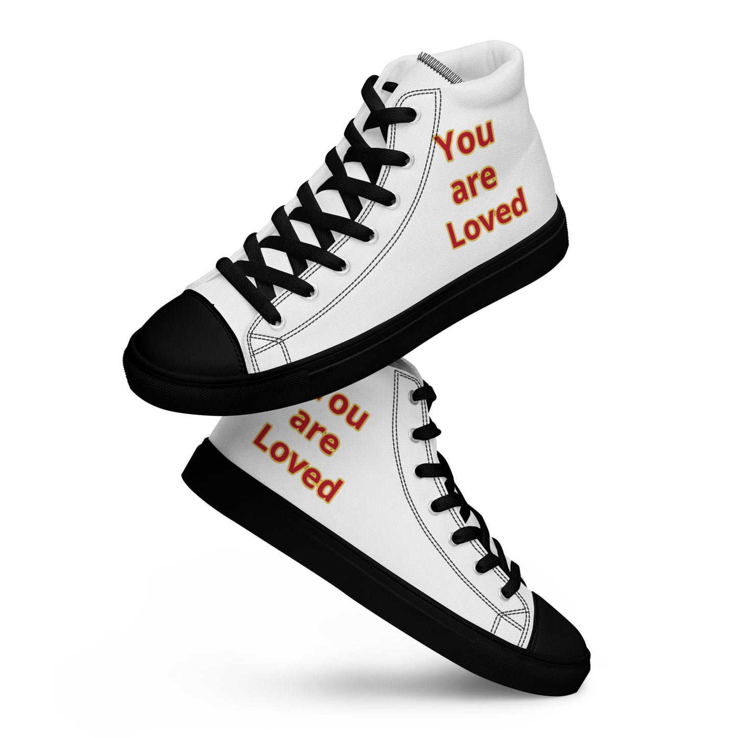 Men’s High Top Canvas Faith Shoes