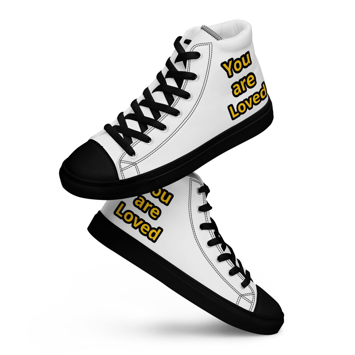 Men’s High Top Canvas Faith Shoes