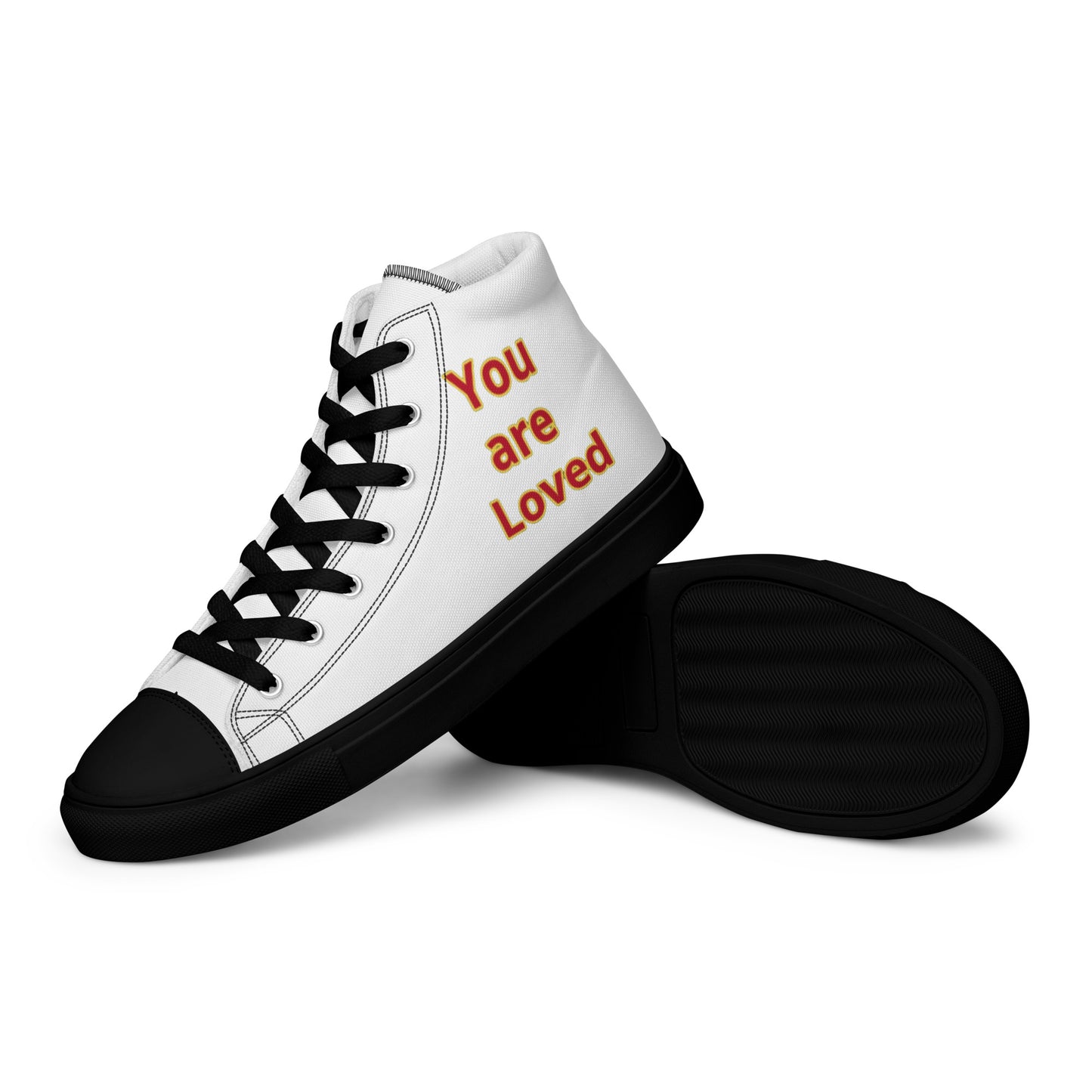 Men’s High Top Canvas Faith Shoes