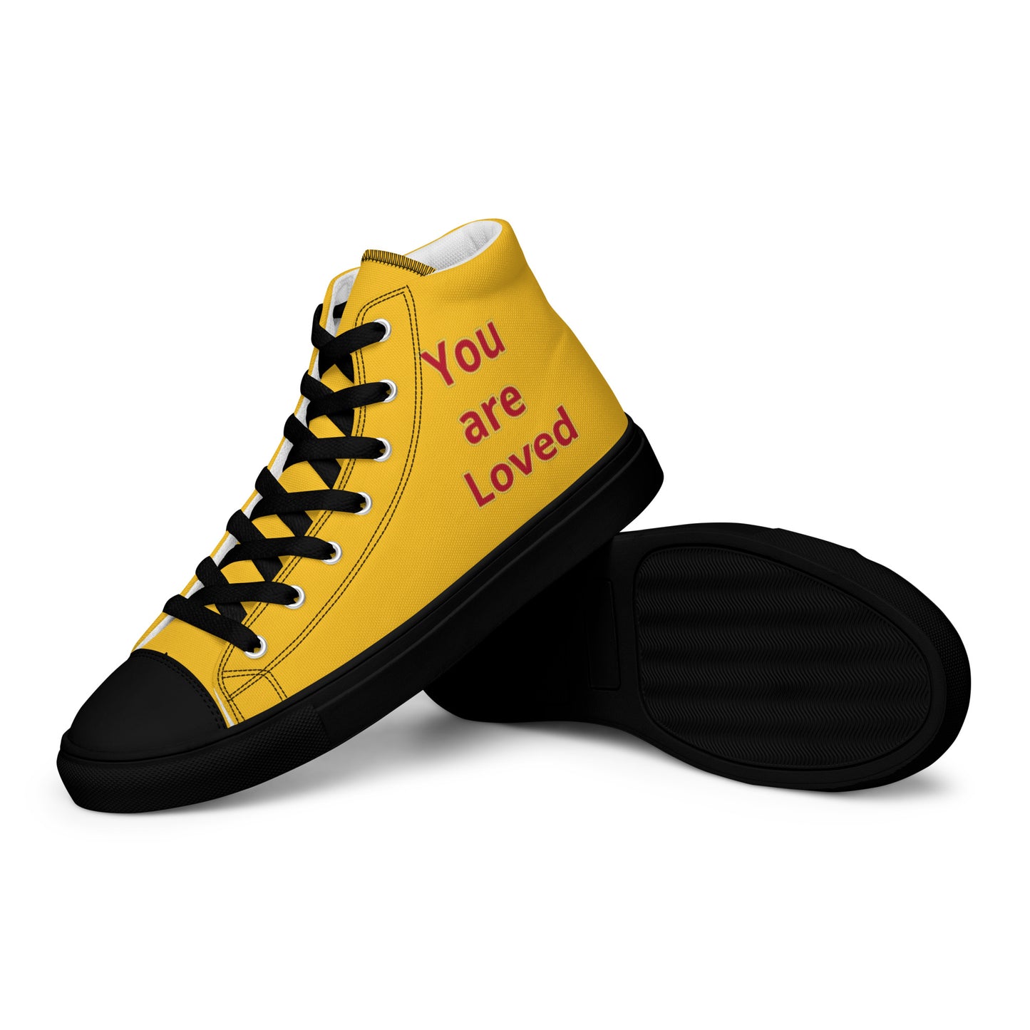 Men’s High Top Canvas Faith Shoes