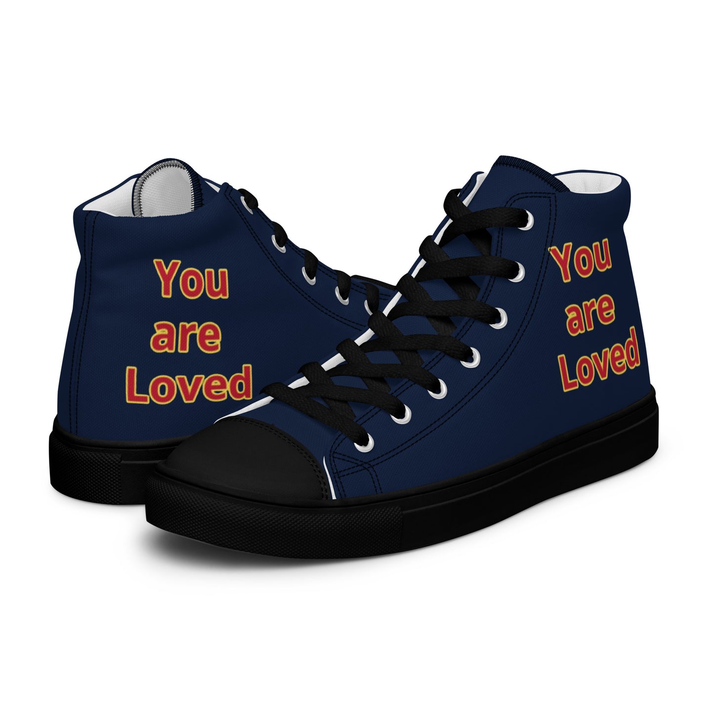 Men’s High Top Canvas Faith Shoes