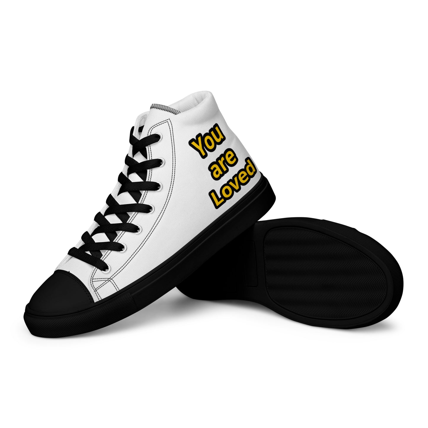 Men’s High Top Canvas Faith Shoes