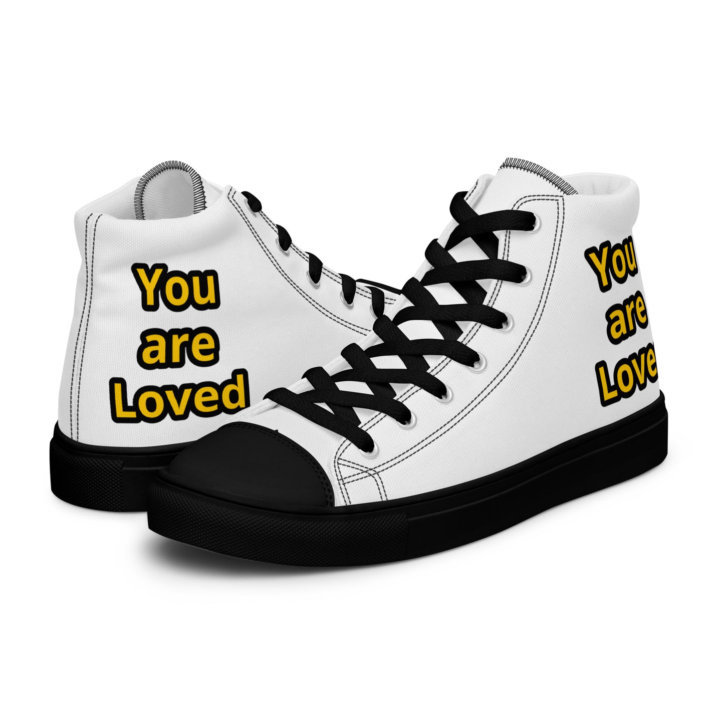 Men’s High Top Canvas Faith Shoes