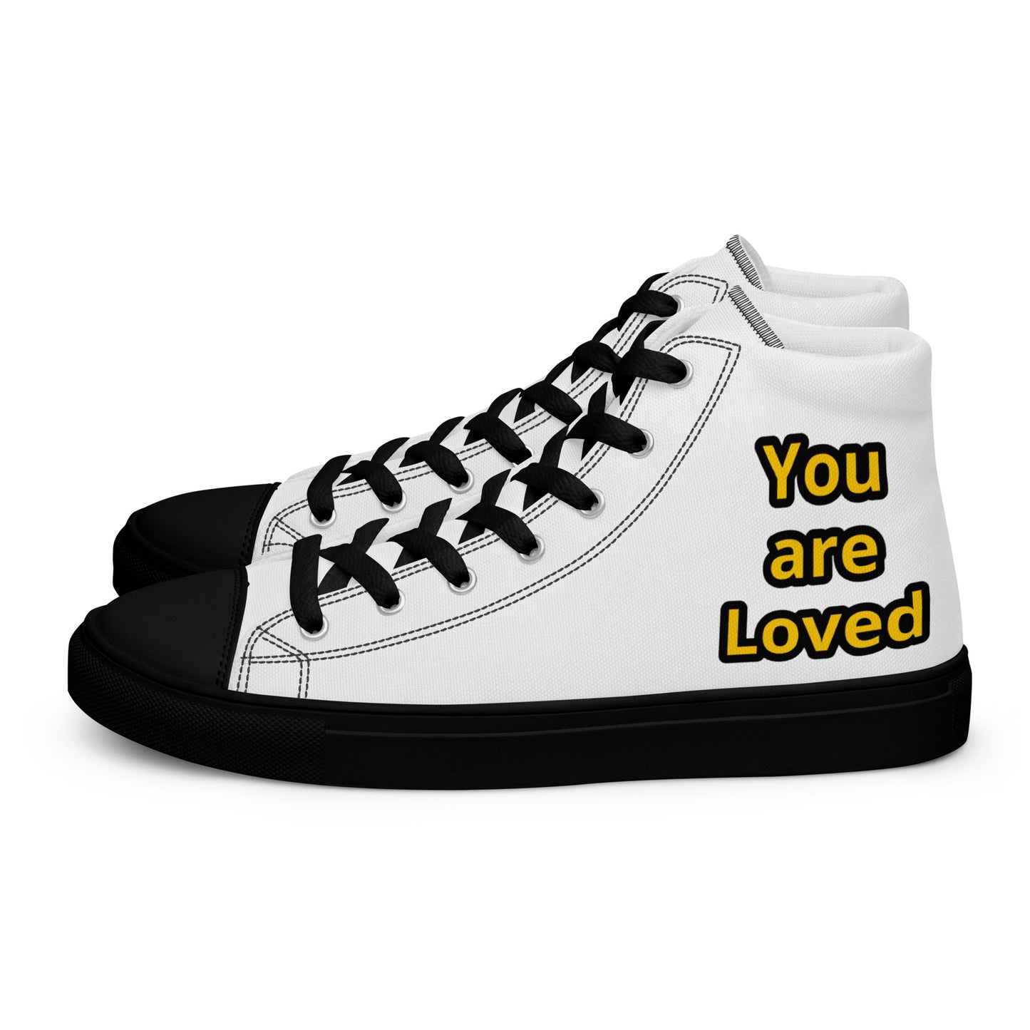 Men’s High Top Canvas Faith Shoes