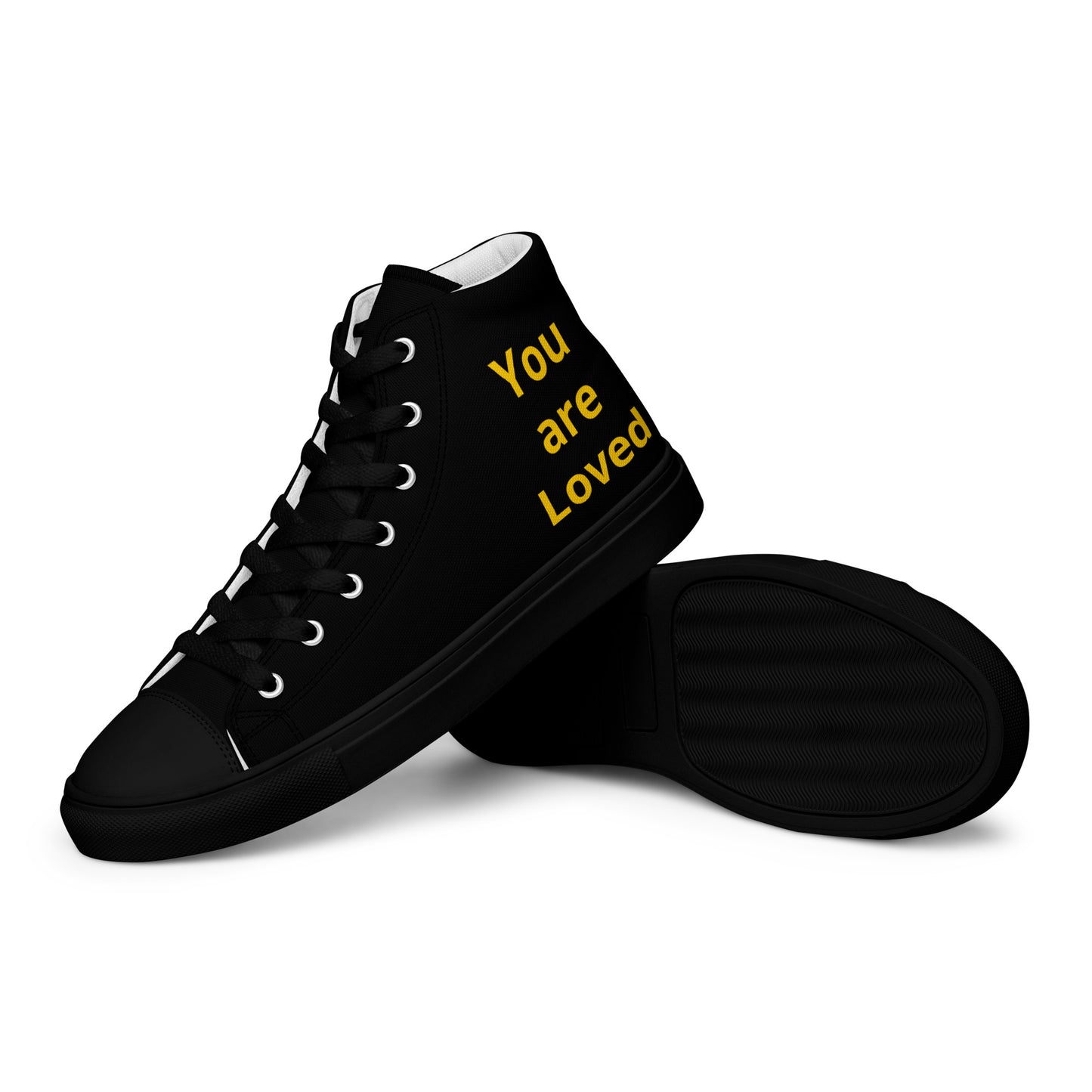 Men’s High Top Canvas Faith Shoes