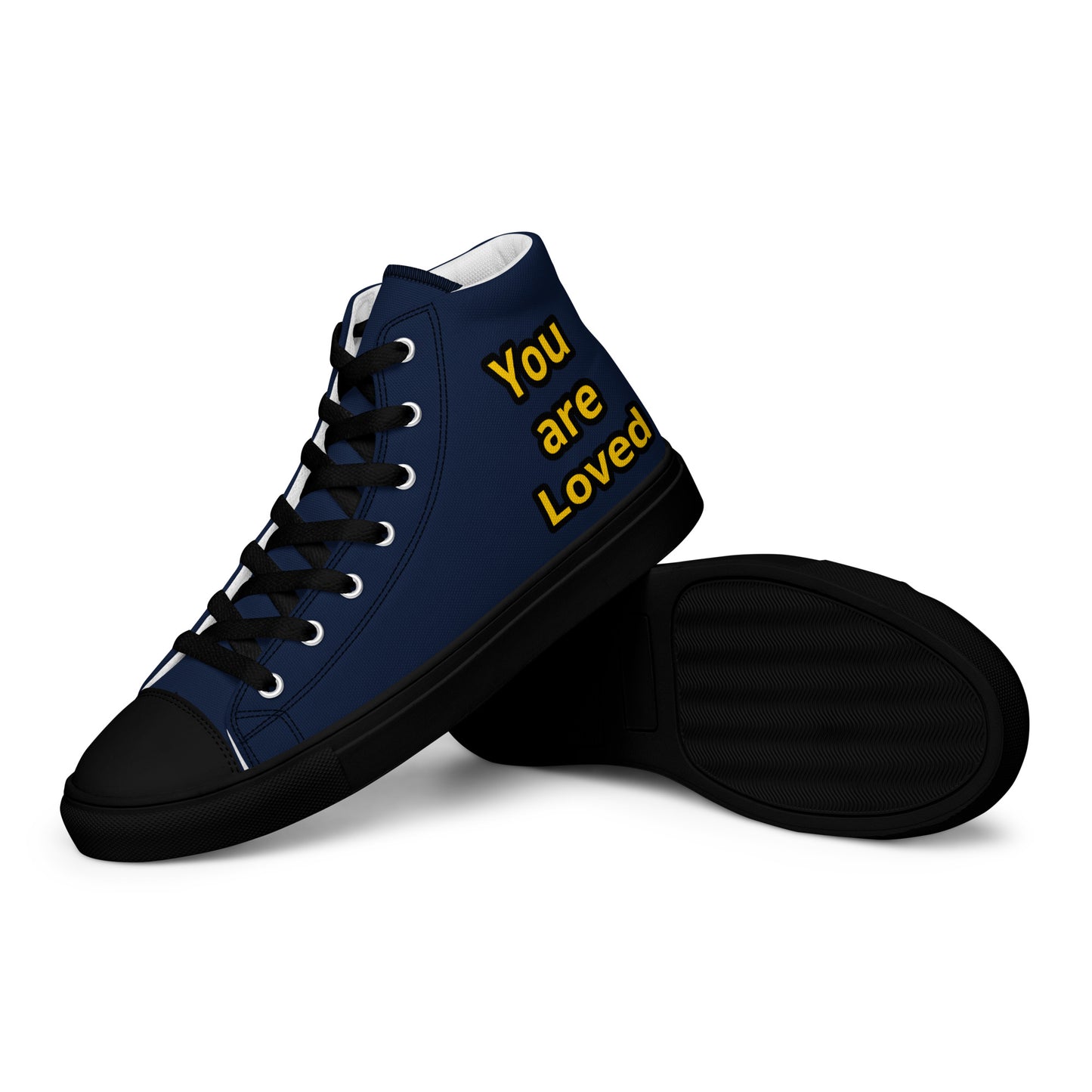 Men’s High Top Canvas Faith Shoes