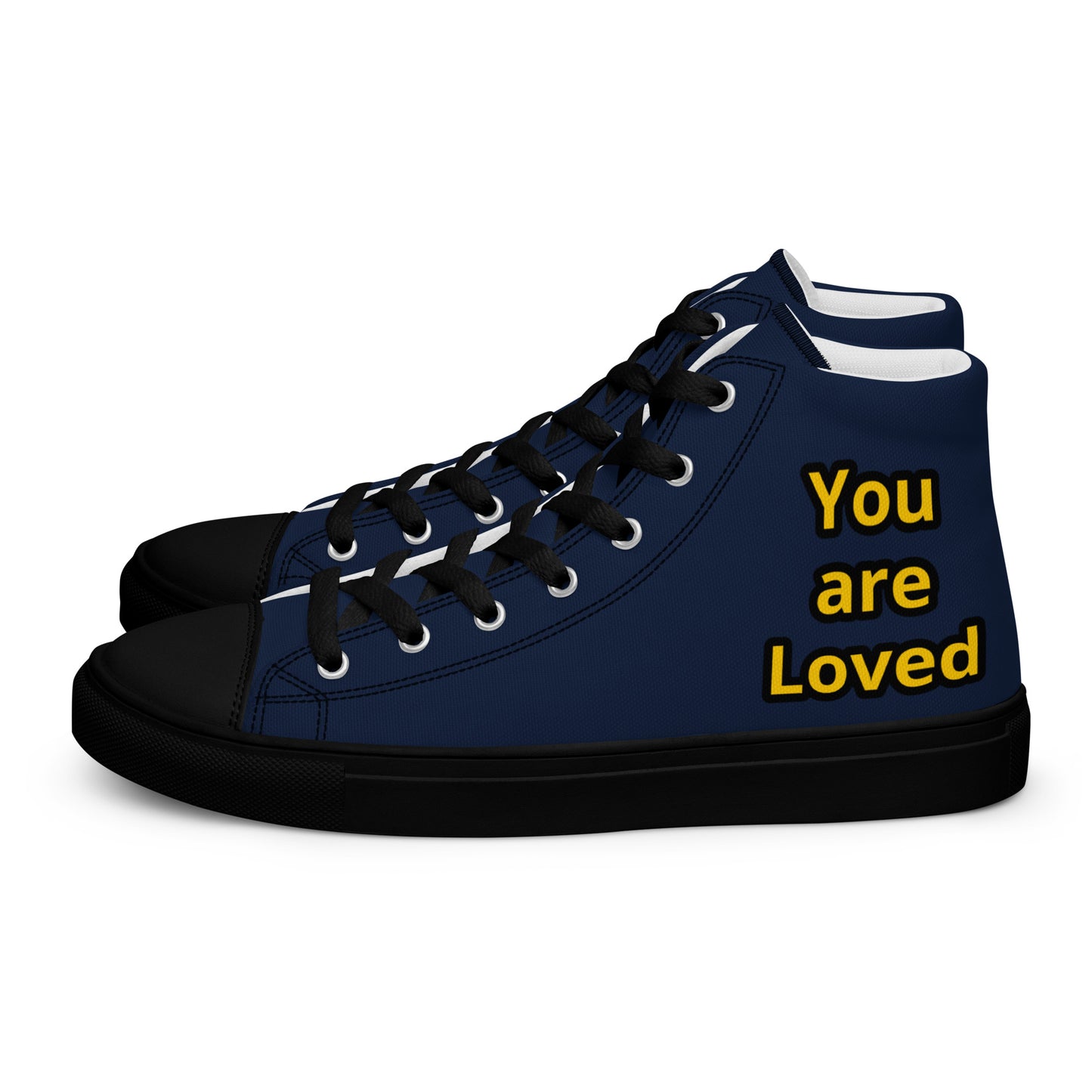Men’s High Top Canvas Faith Shoes
