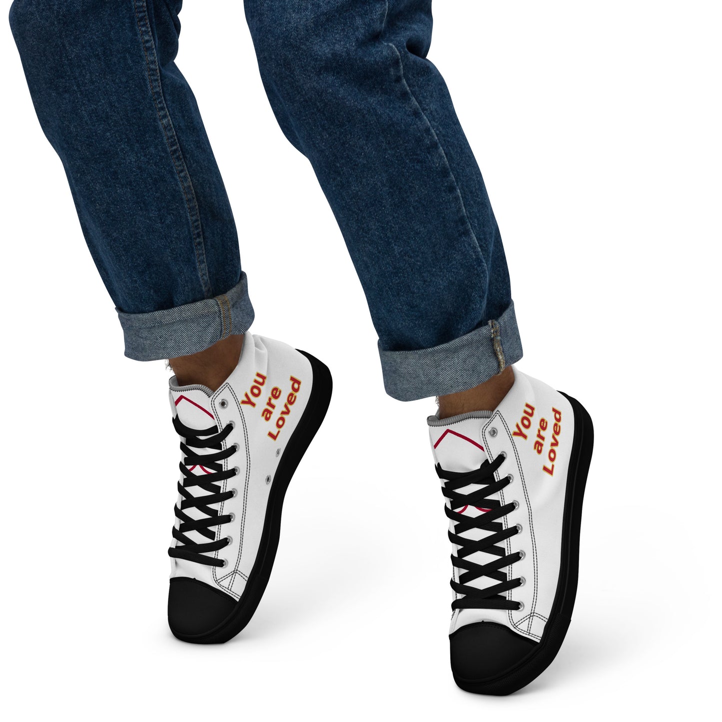 Men’s High Top Canvas Faith Shoes