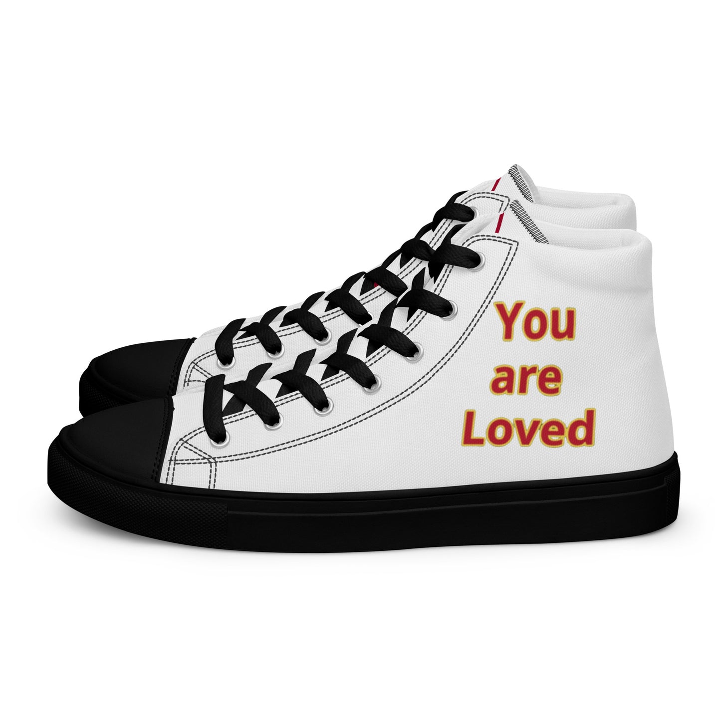 Men’s High Top Canvas Faith Shoes