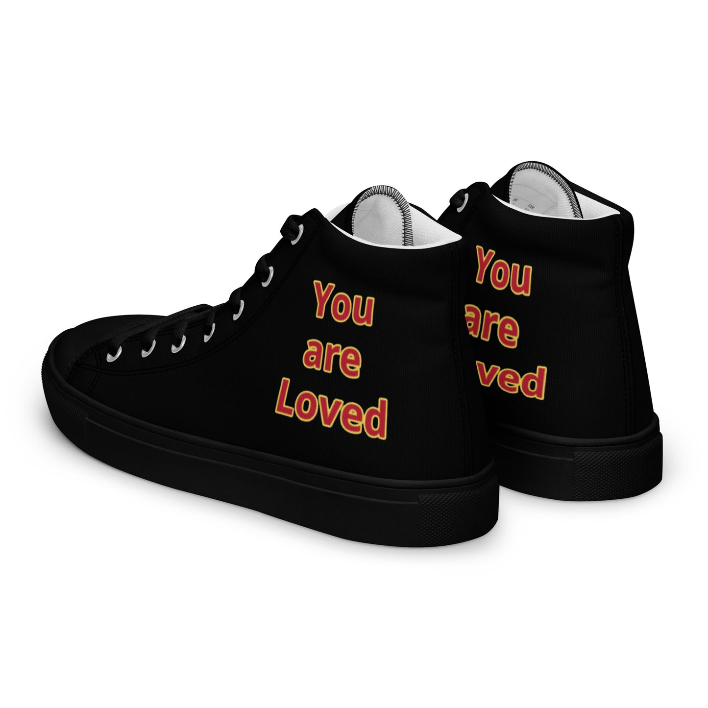 Men’s High Top Canvas Faith Shoes