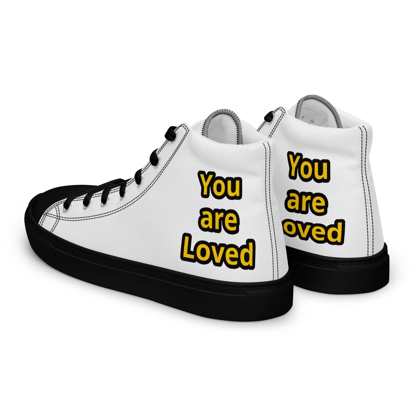Men’s High Top Canvas Faith Shoes