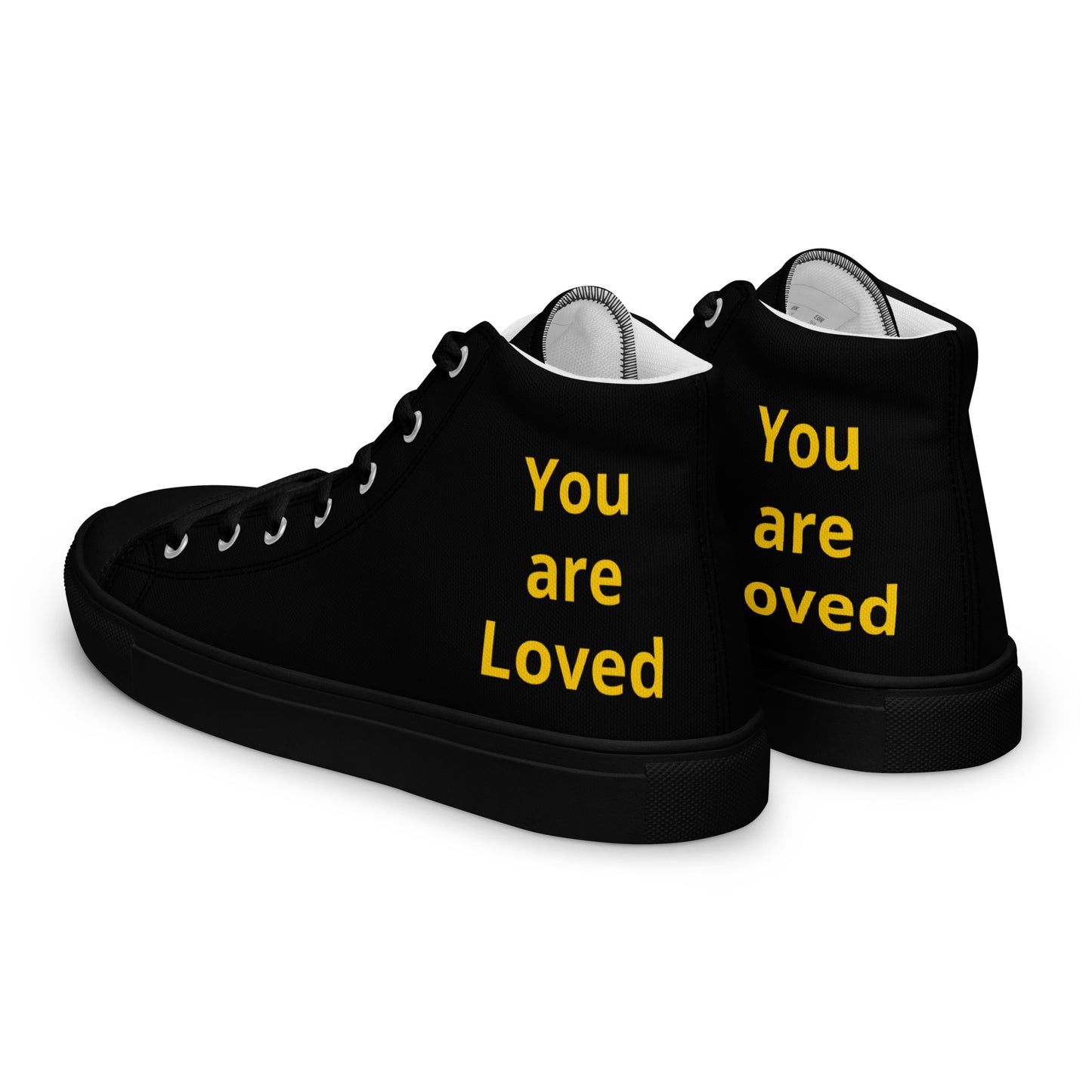 Men’s High Top Canvas Faith Shoes