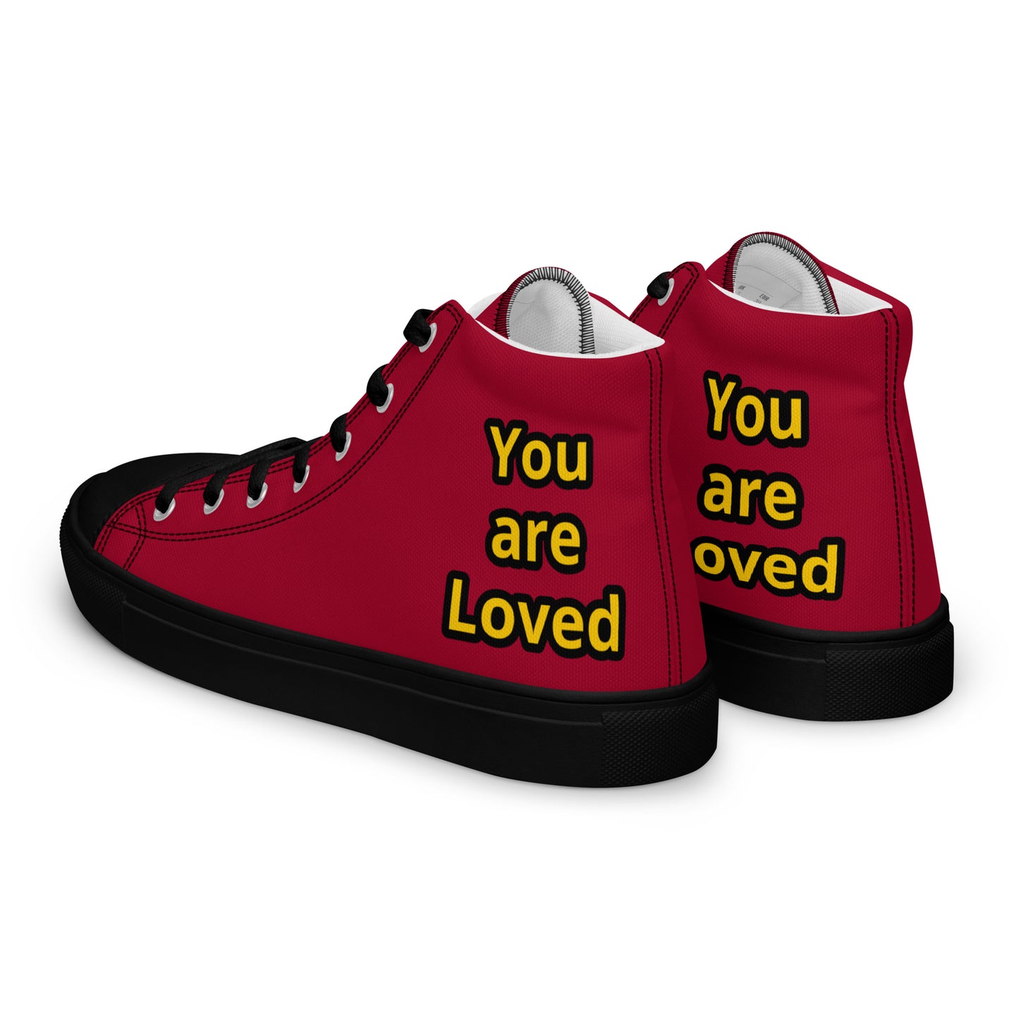 Men’s High Top Canvas Faith Shoes