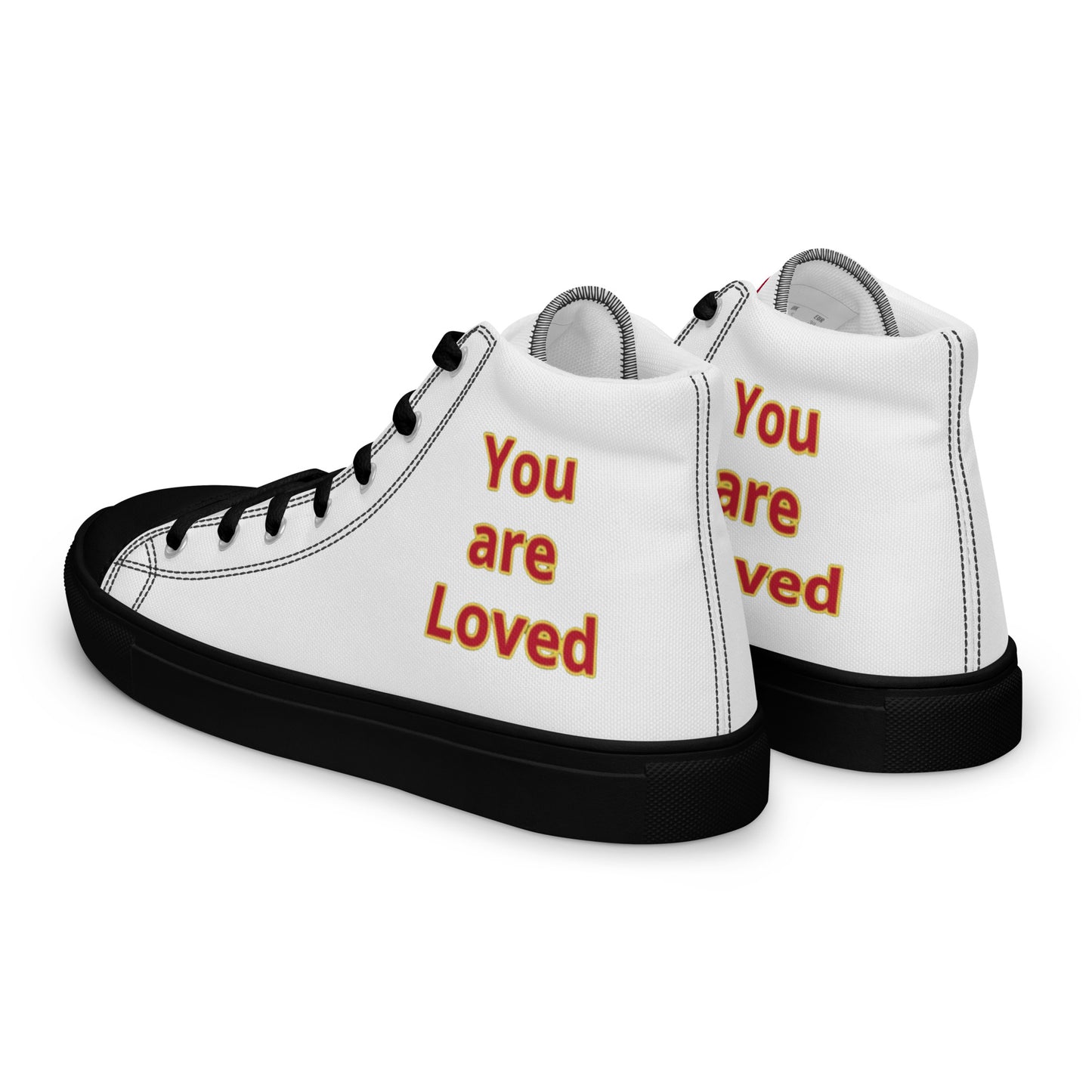 Men’s High Top Canvas Faith Shoes