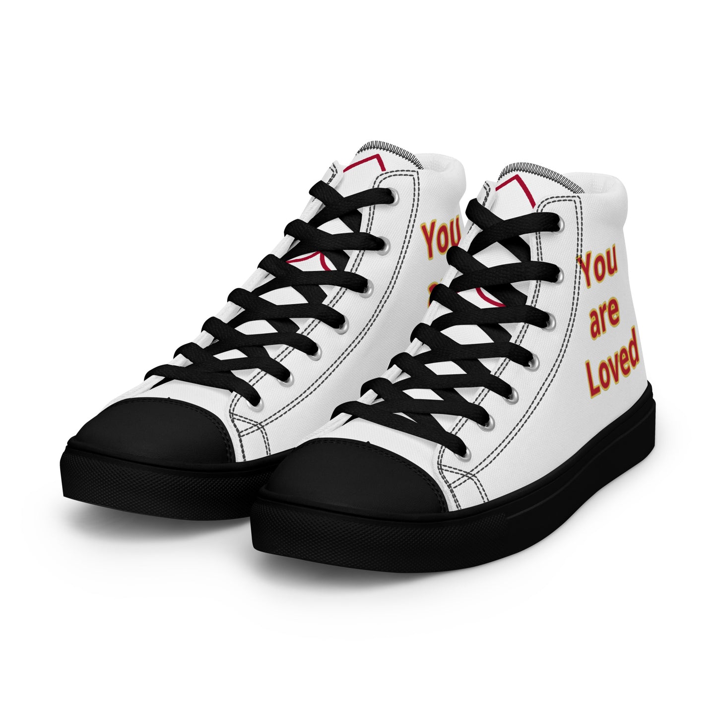 Men’s High Top Canvas Faith Shoes