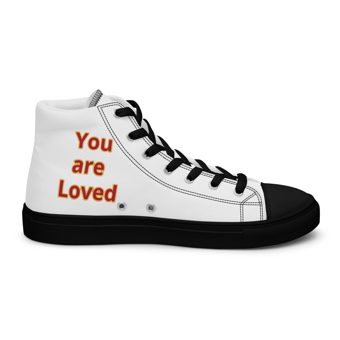 Men’s High Top Canvas Faith Shoes