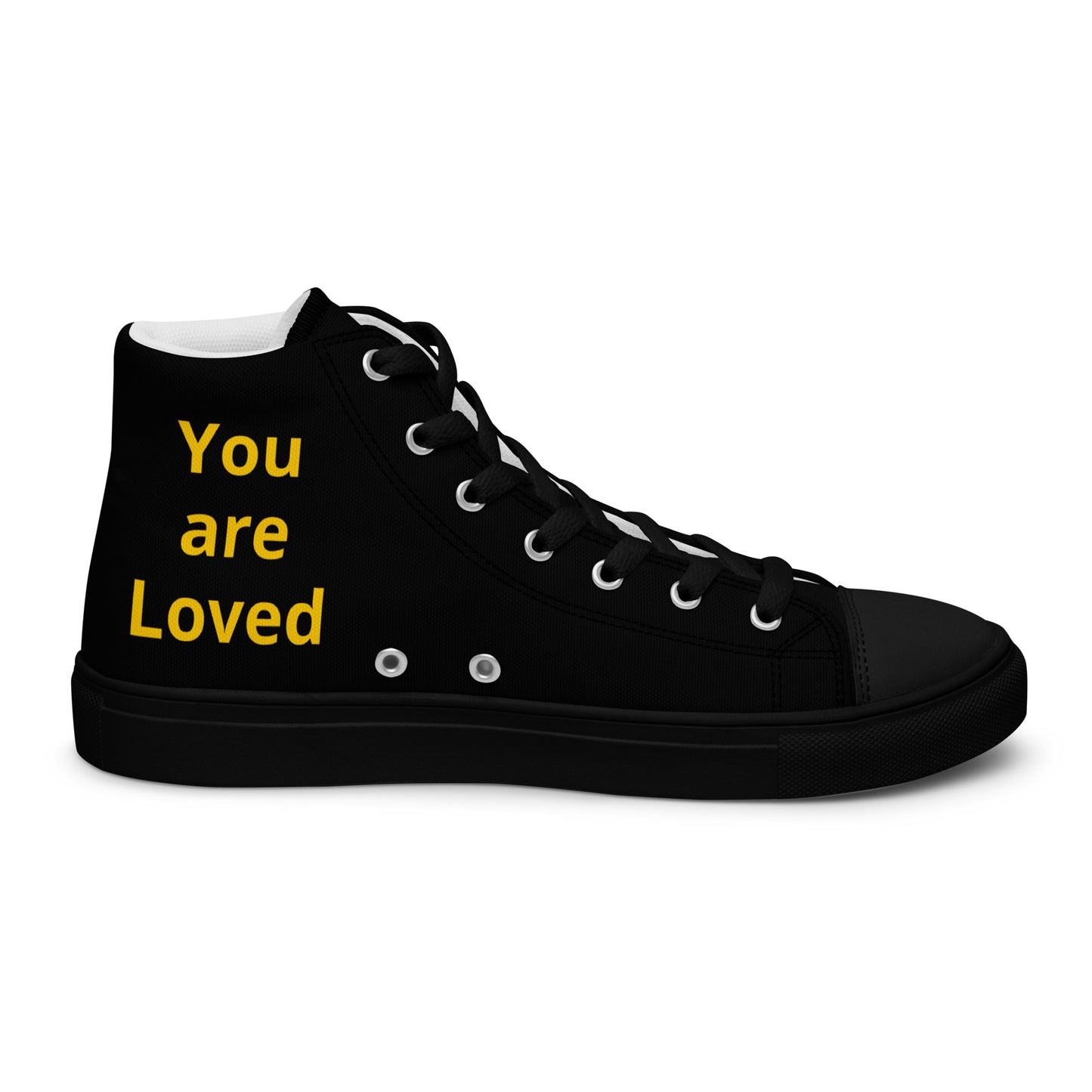 Men’s High Top Canvas Faith Shoes