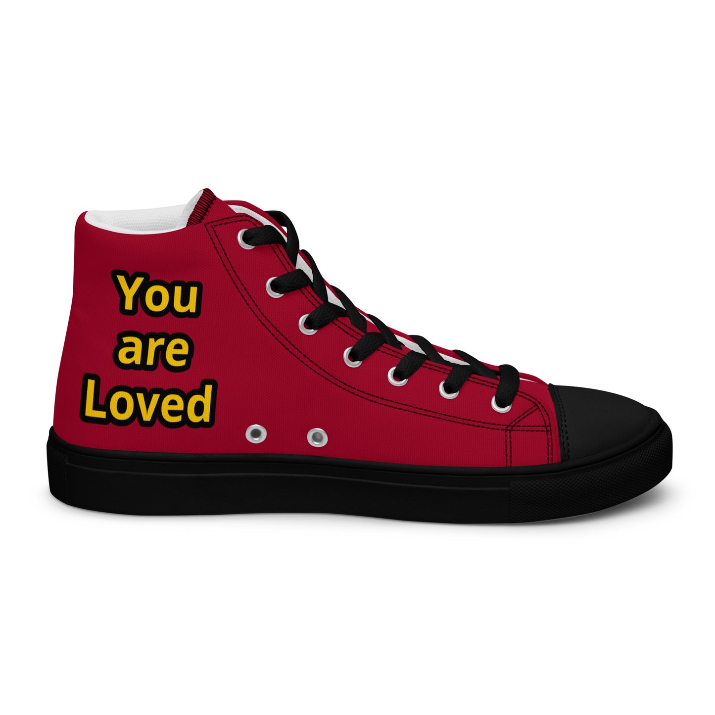 Men’s High Top Canvas Faith Shoes