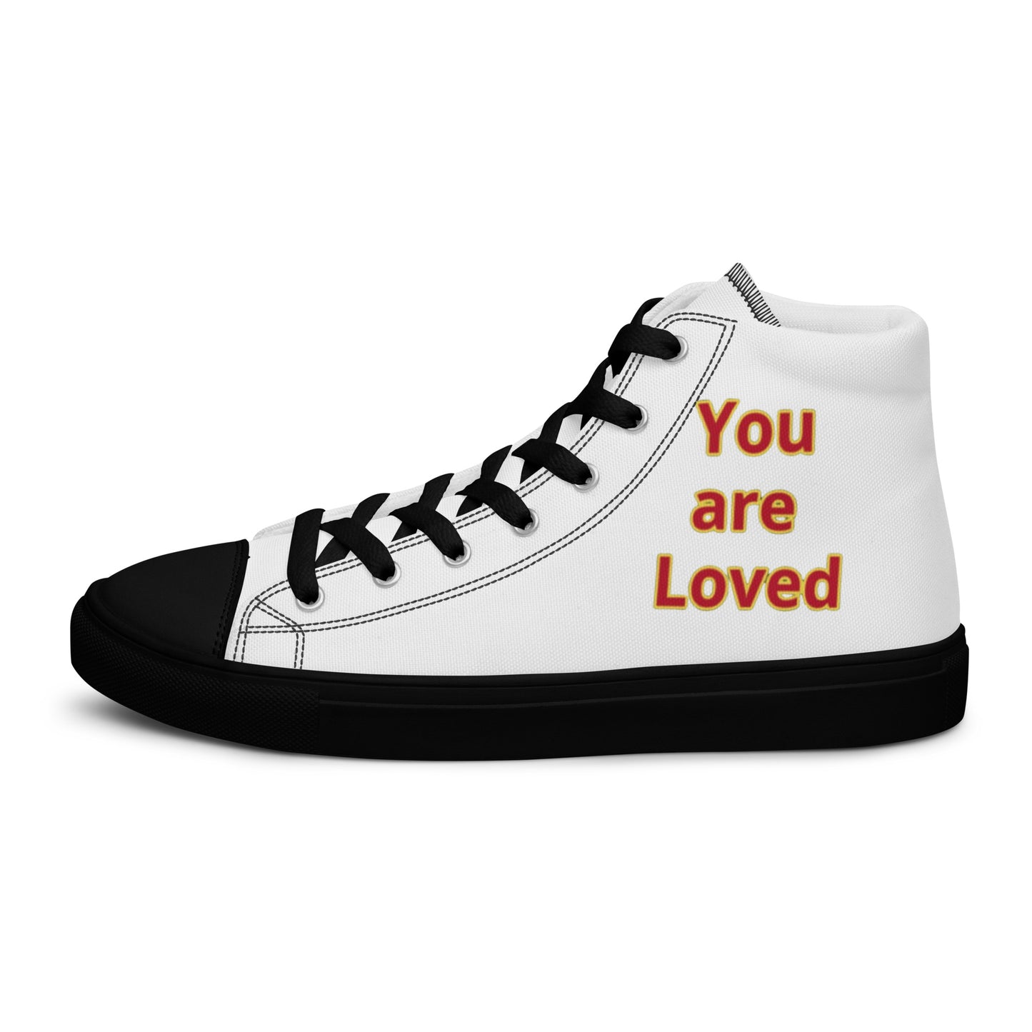 Men’s High Top Canvas Faith Shoes