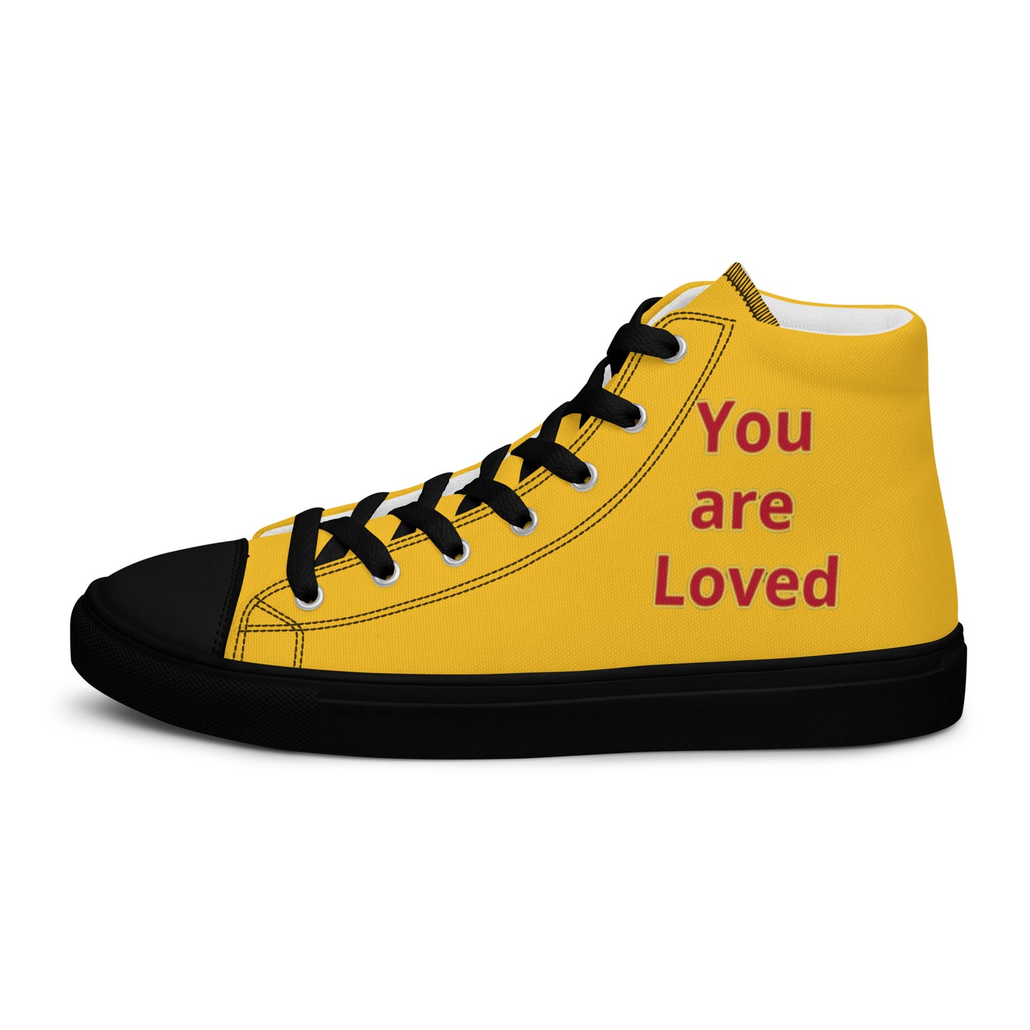 Men’s High Top Canvas Faith Shoes