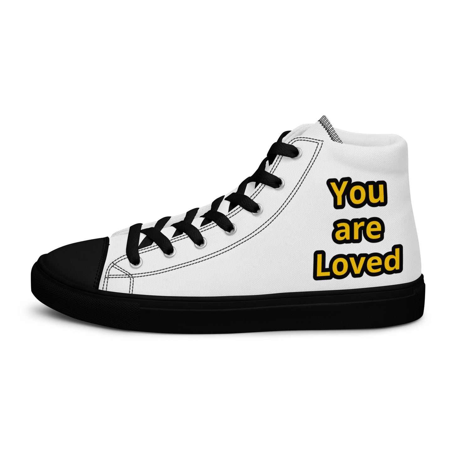Men’s High Top Canvas Faith Shoes