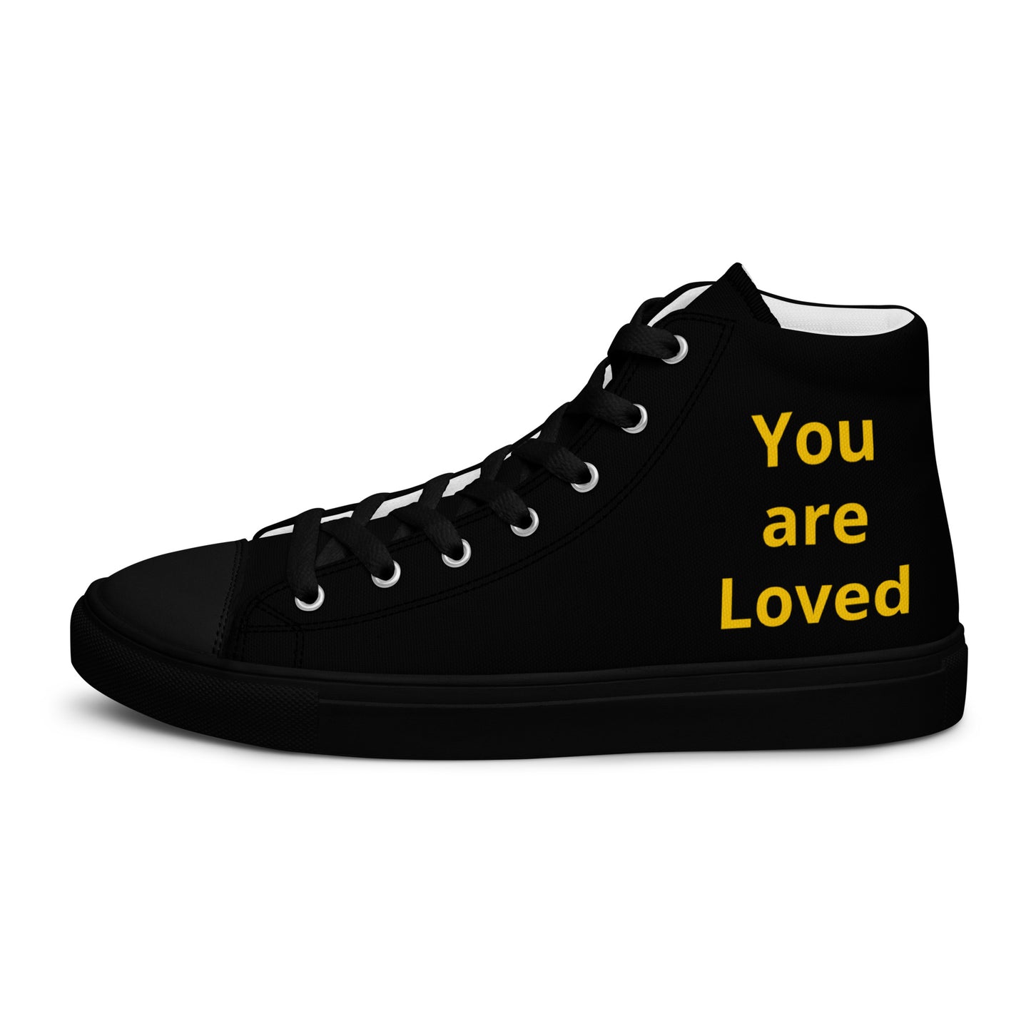 Men’s High Top Canvas Faith Shoes