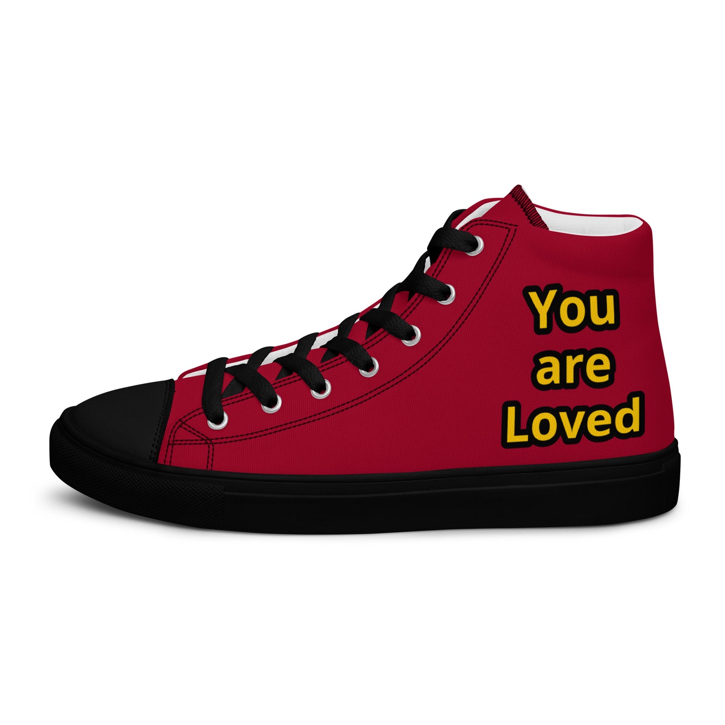 Men’s High Top Canvas Faith Shoes