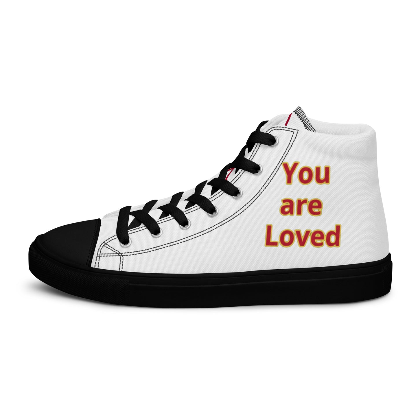 Men’s High Top Canvas Faith Shoes