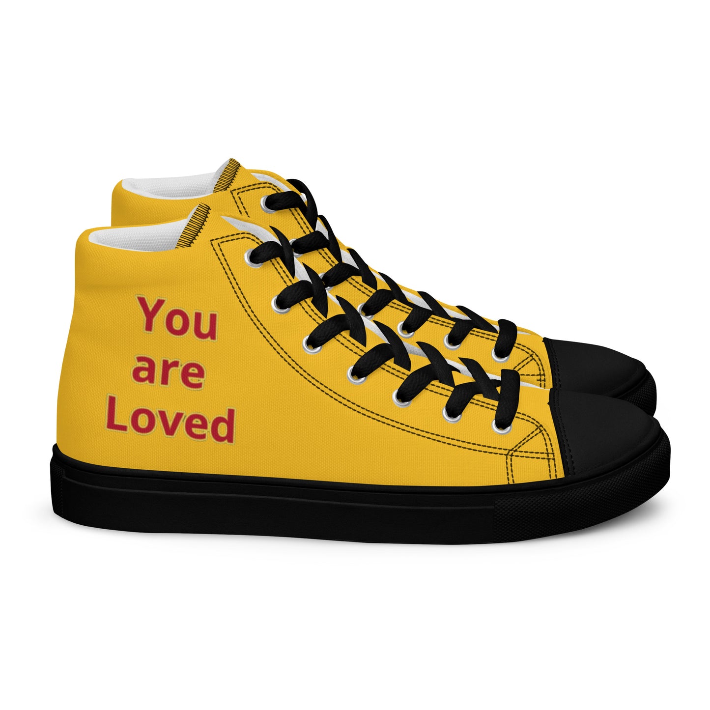 Men’s High Top Canvas Faith Shoes