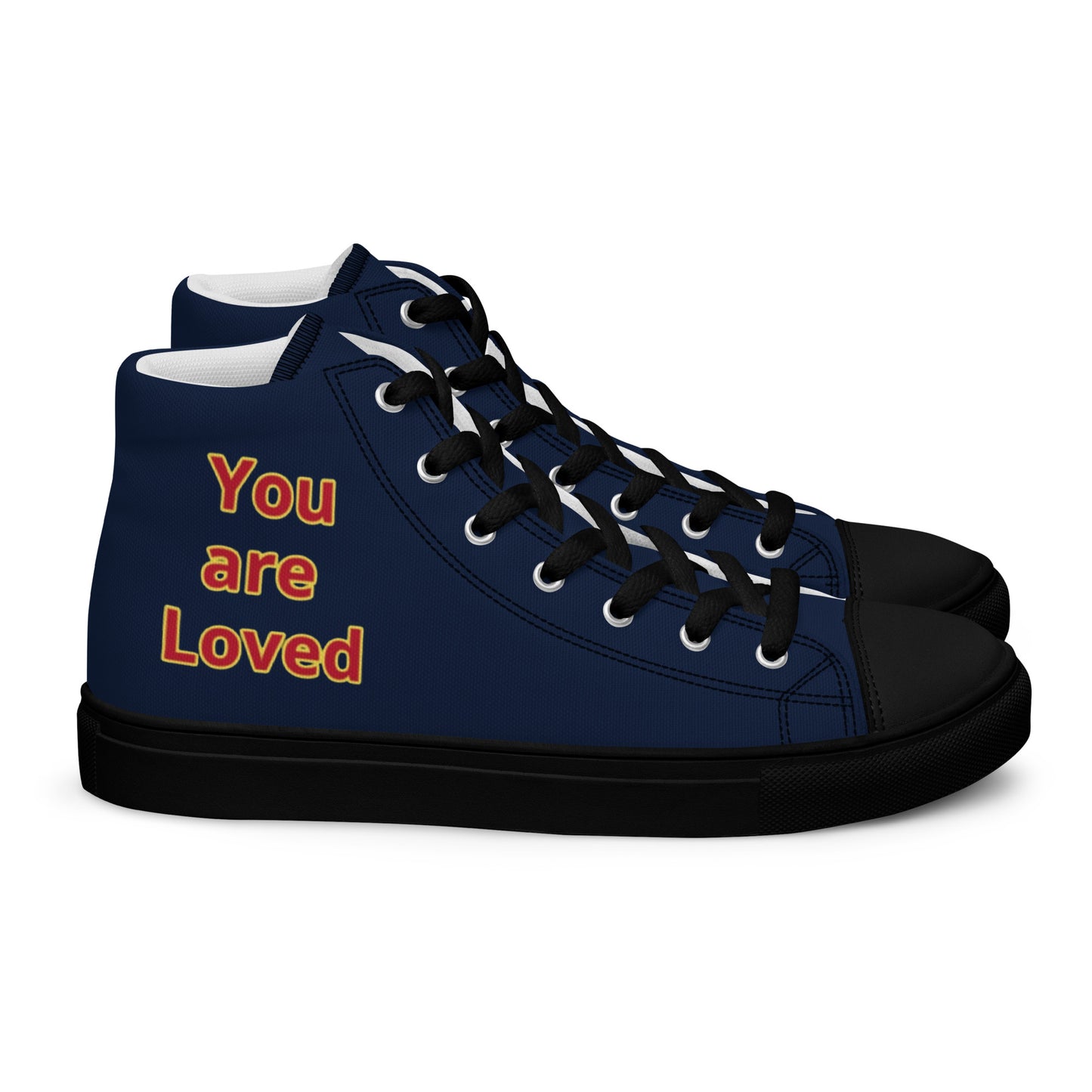 Men’s High Top Canvas Faith Shoes
