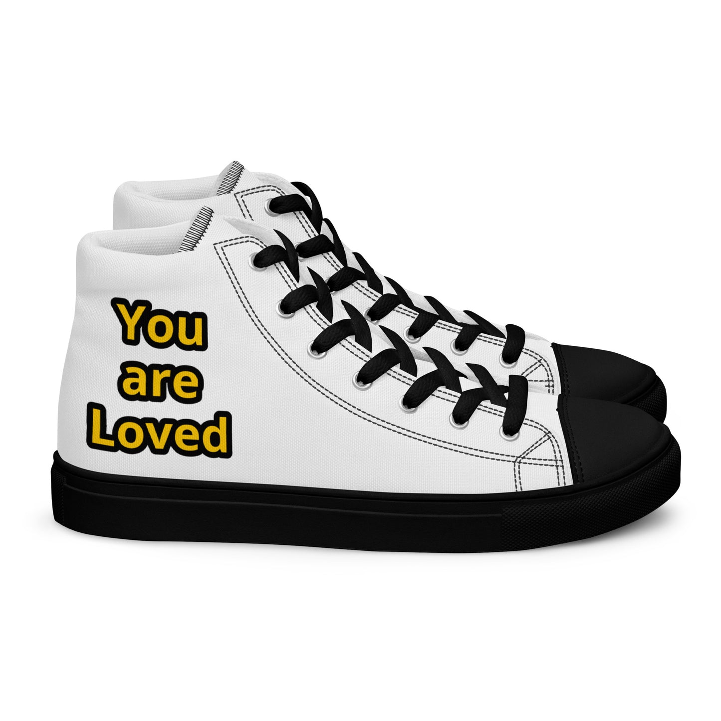 Men’s High Top Canvas Faith Shoes