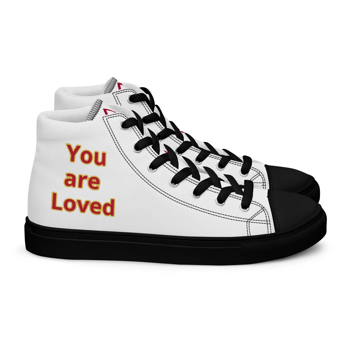 Men’s High Top Canvas Faith Shoes