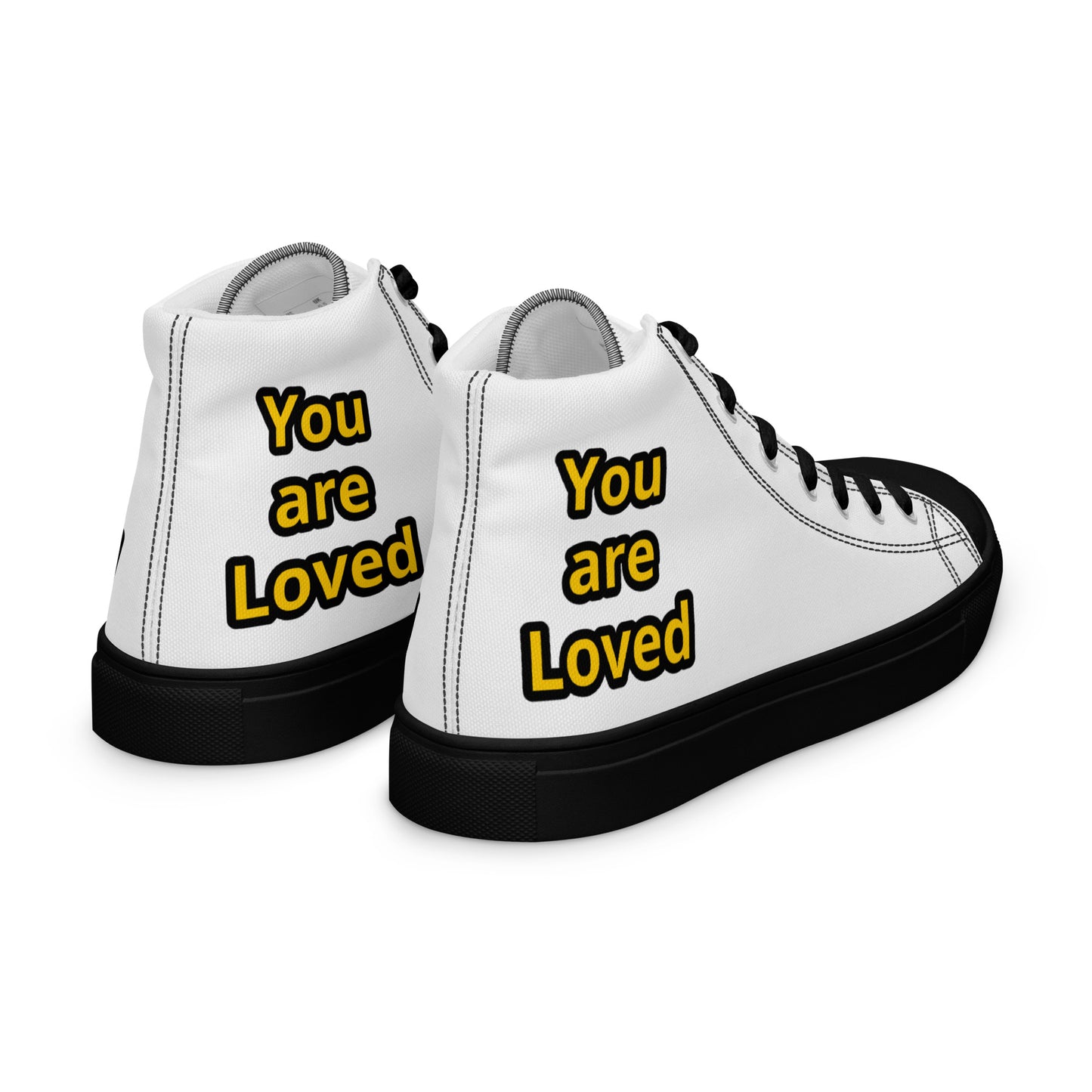 Men’s High Top Canvas Faith Shoes