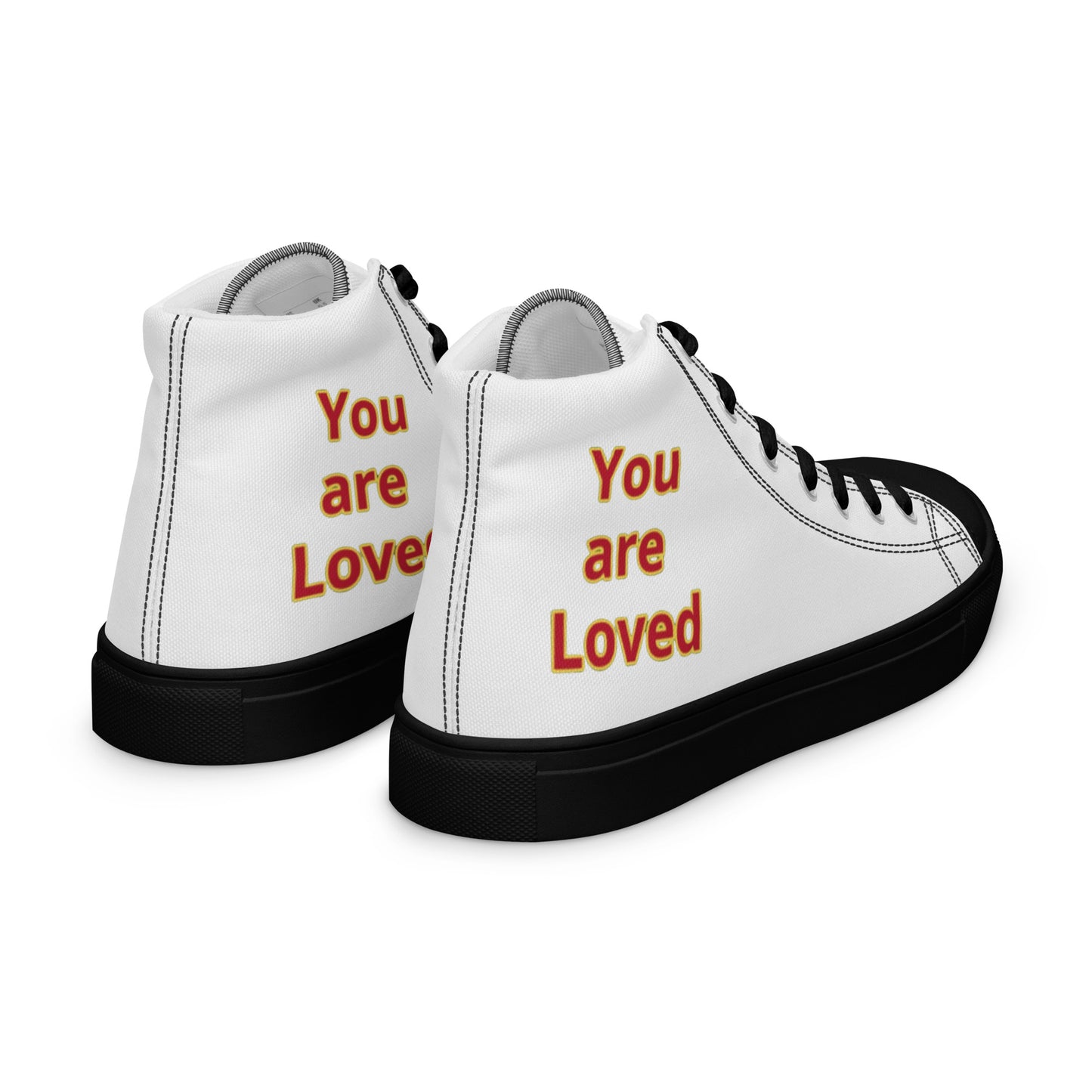 Men’s High Top Canvas Faith Shoes
