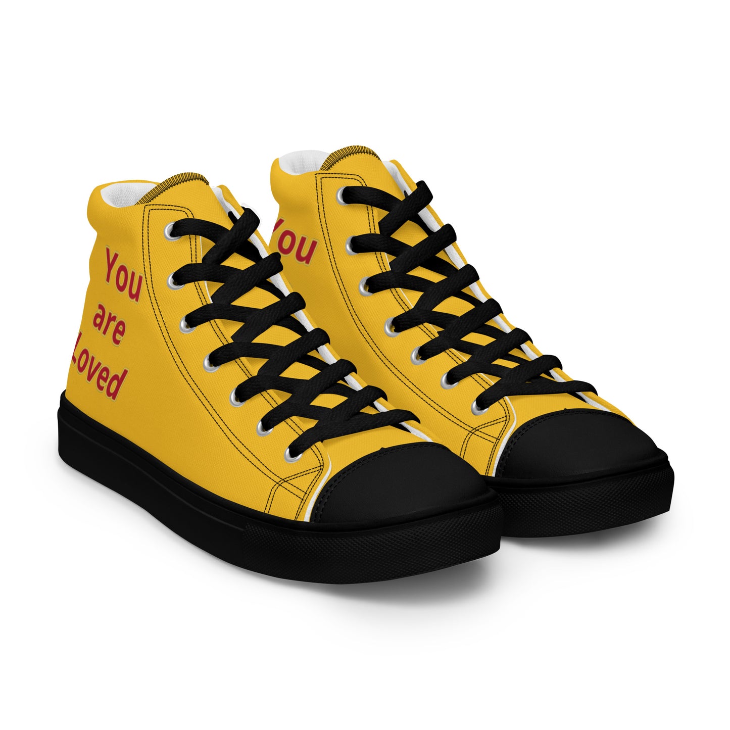 Men’s High Top Canvas Faith Shoes