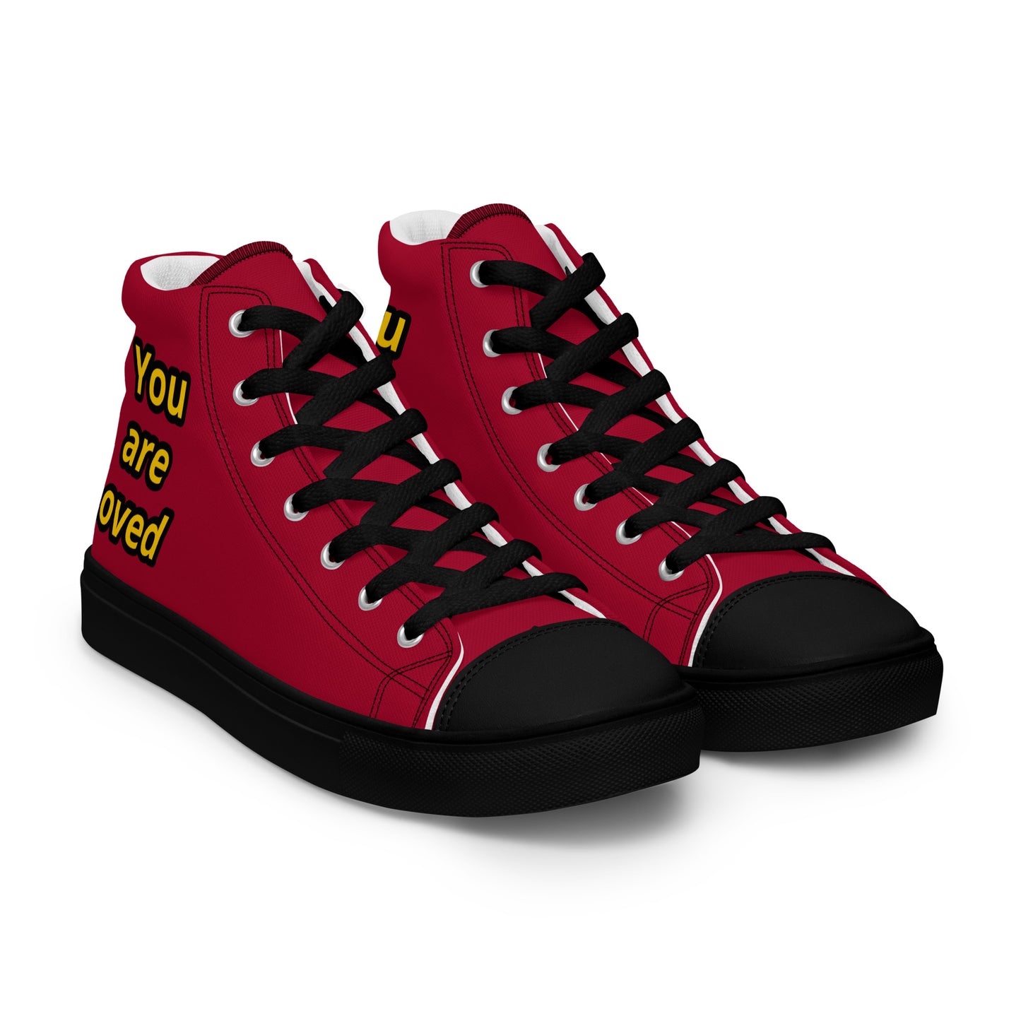 Men’s High Top Canvas Faith Shoes